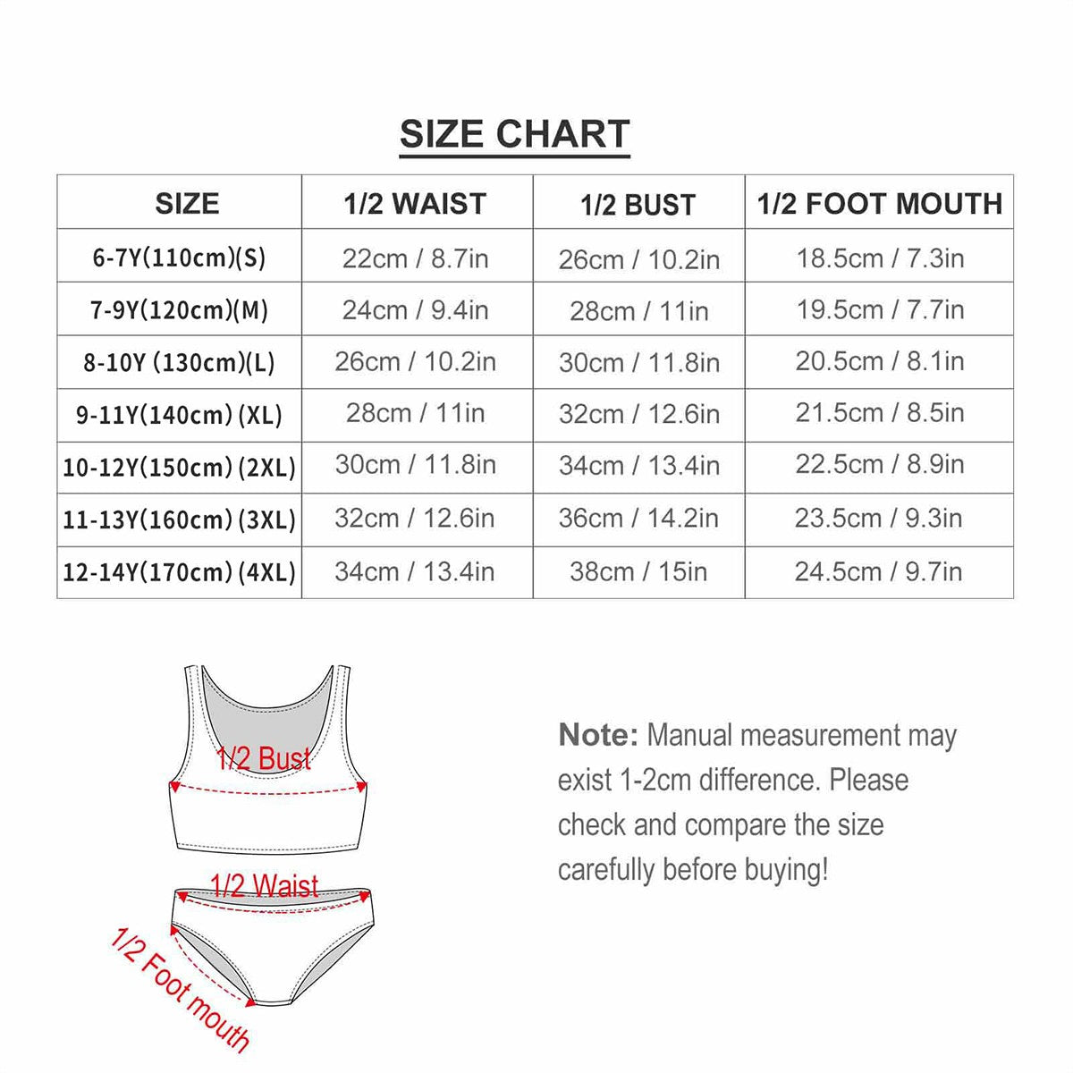 Girls Two Piece Swimsuits Customized Services pink bow print (2)