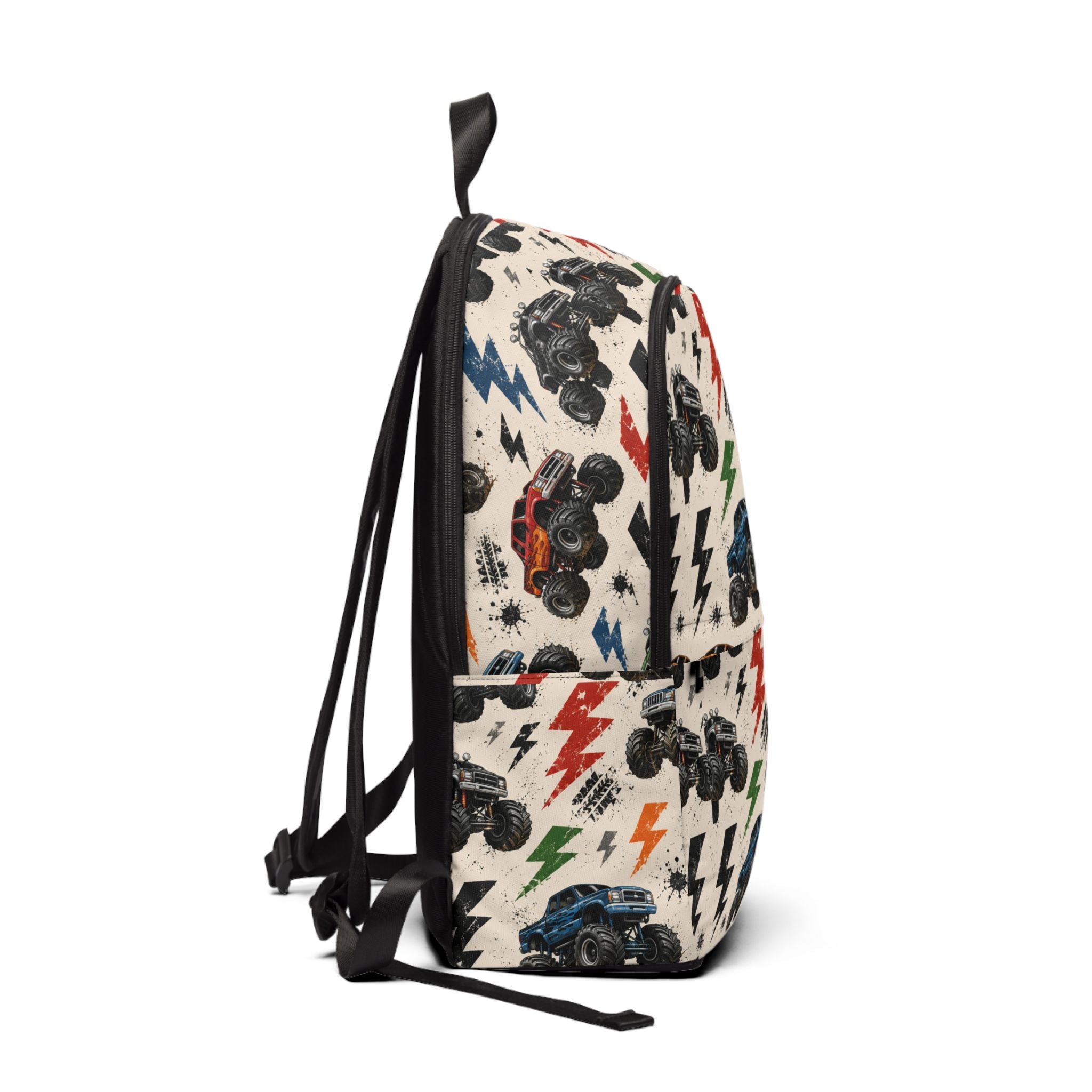 Monster Truck Lightning Backpack