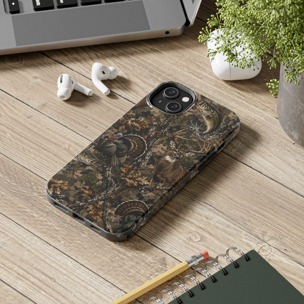 Camo Wildlife Tough Phone Case