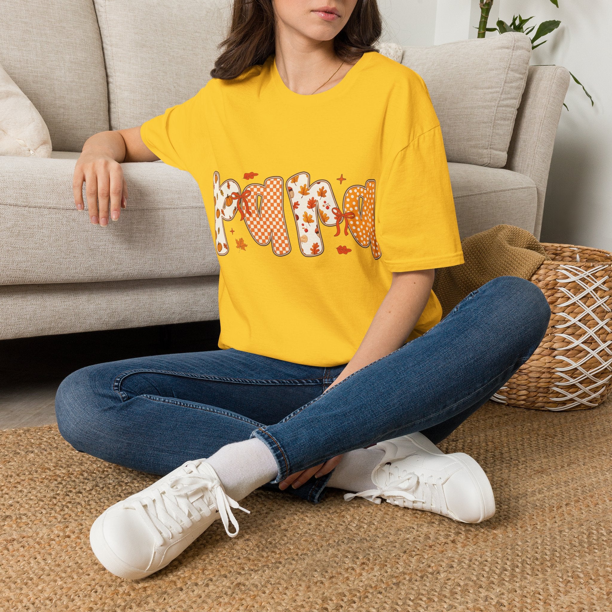 Fall Leaves Graphic T-Shirt