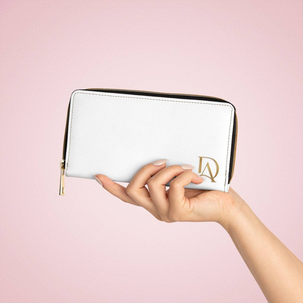 Women's Leather Zipper Wallet
