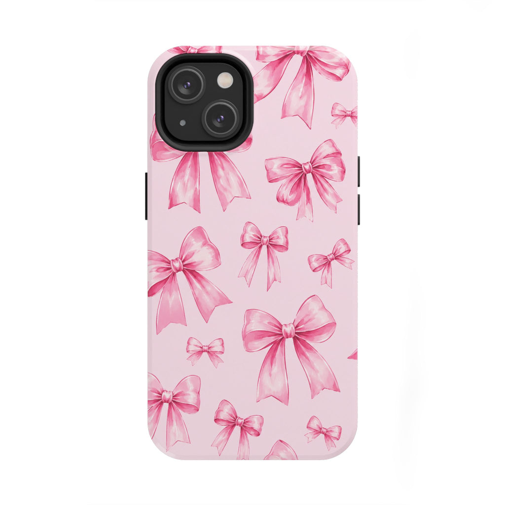 Pink Bow Tough Phone Case