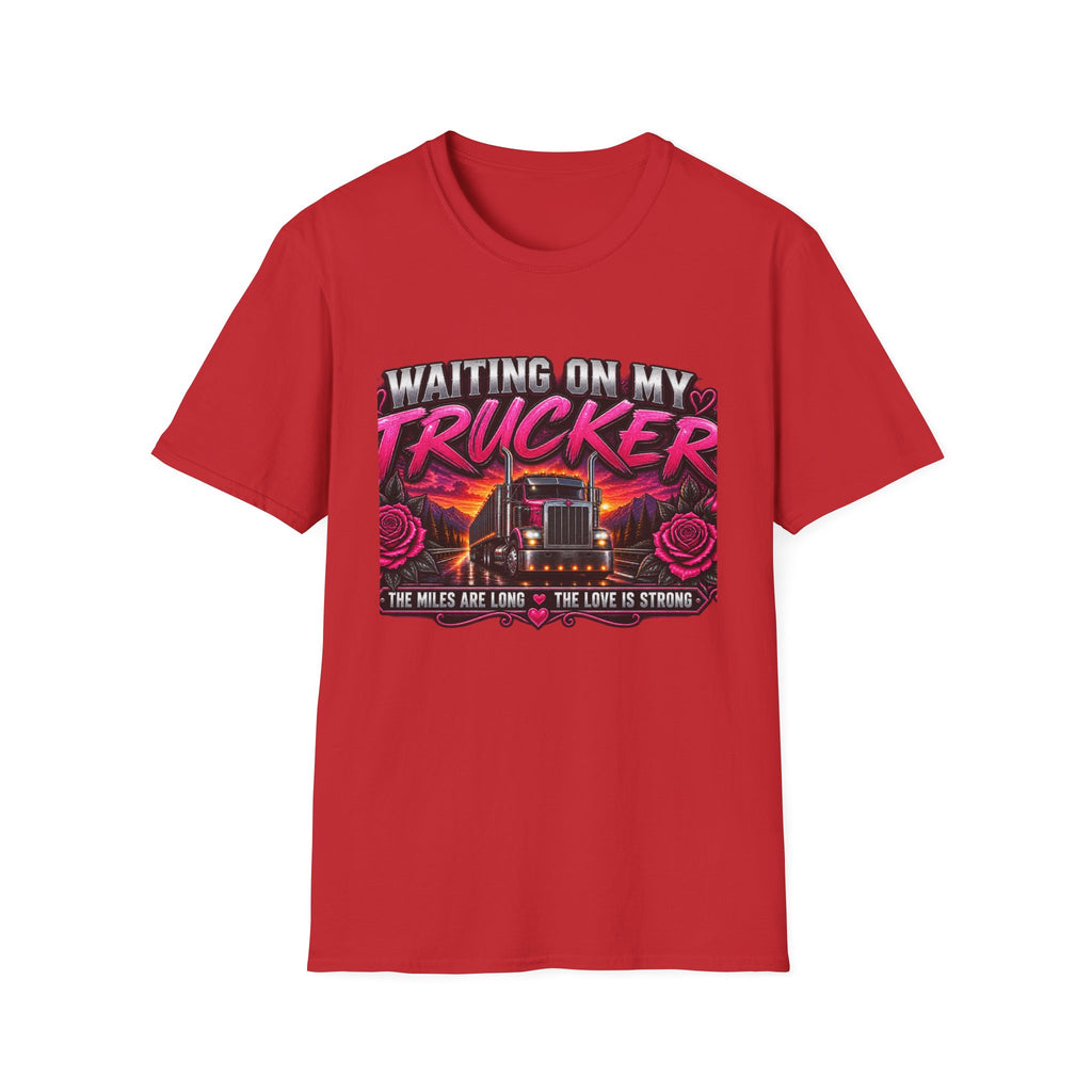 Waiting On My Trucker T-Shirt — Trucker Love Graphic Tee