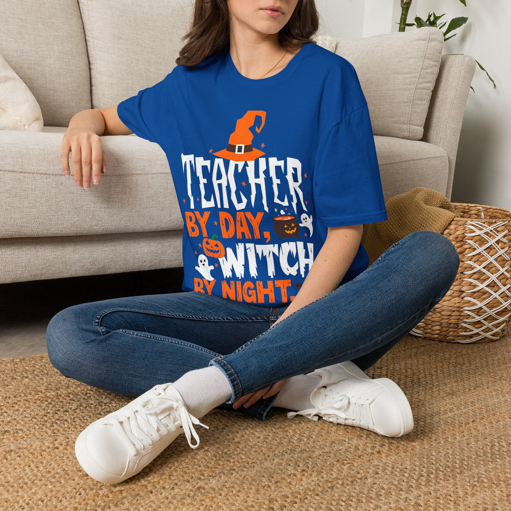 Teacher By Day Witch By Night T-Shirt