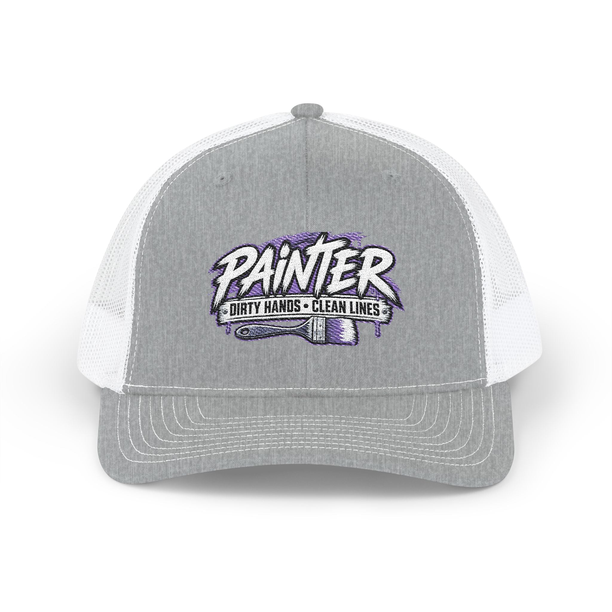 Painter Trucker Cap – 'Painter: Dirty Hands, Clear Lines' Snapback Hat