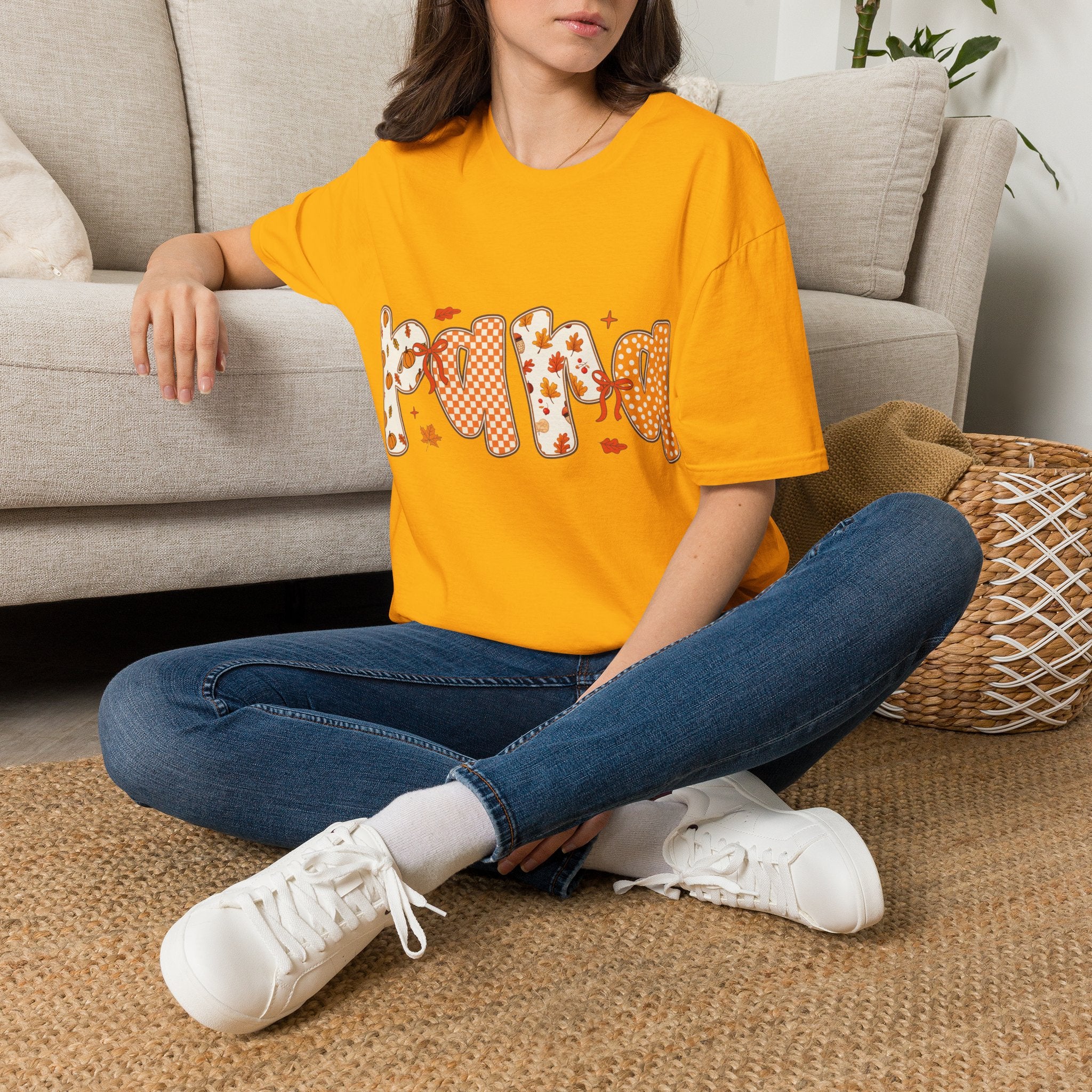 Fall Leaves Graphic T-Shirt
