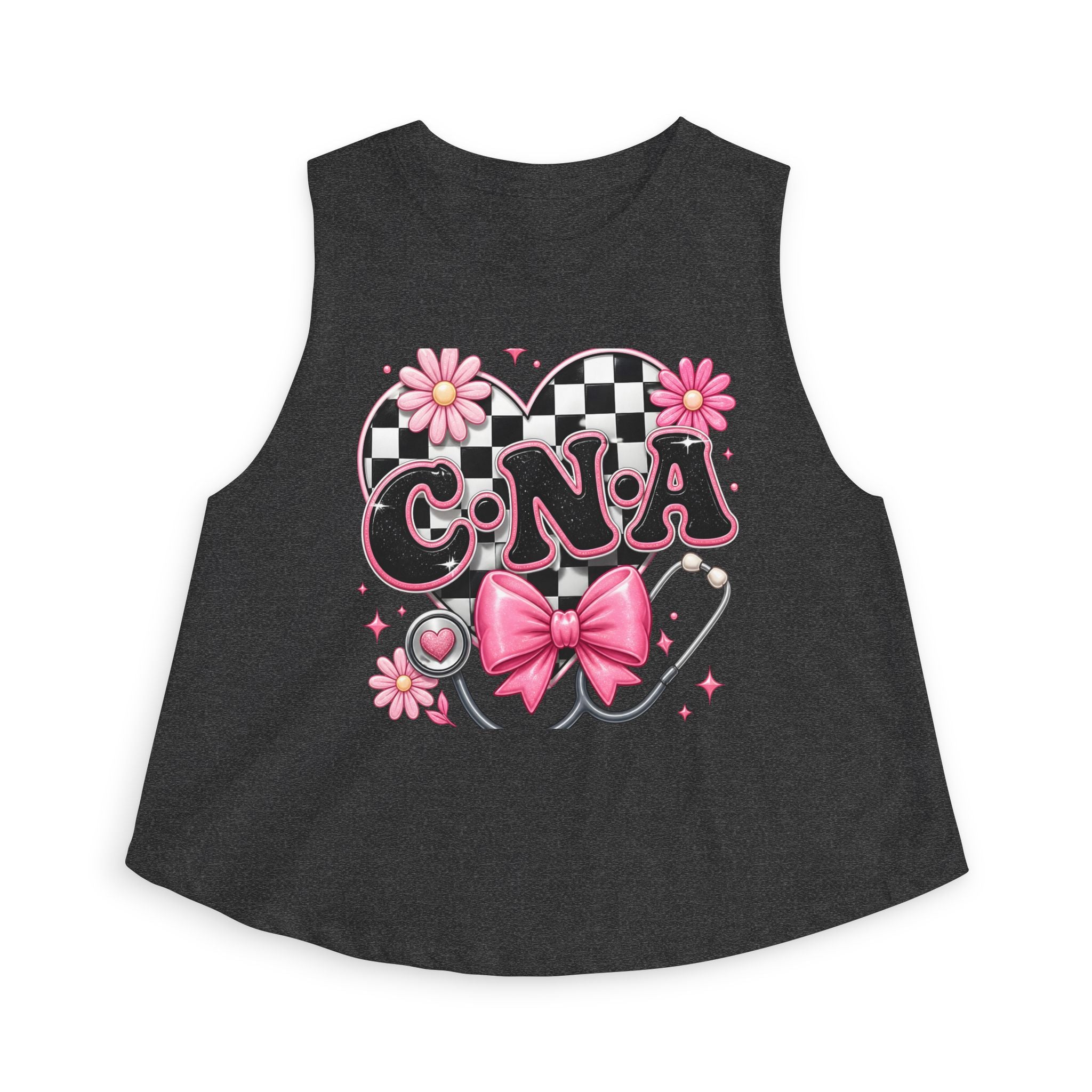 CNA Pink Floral Crop Top