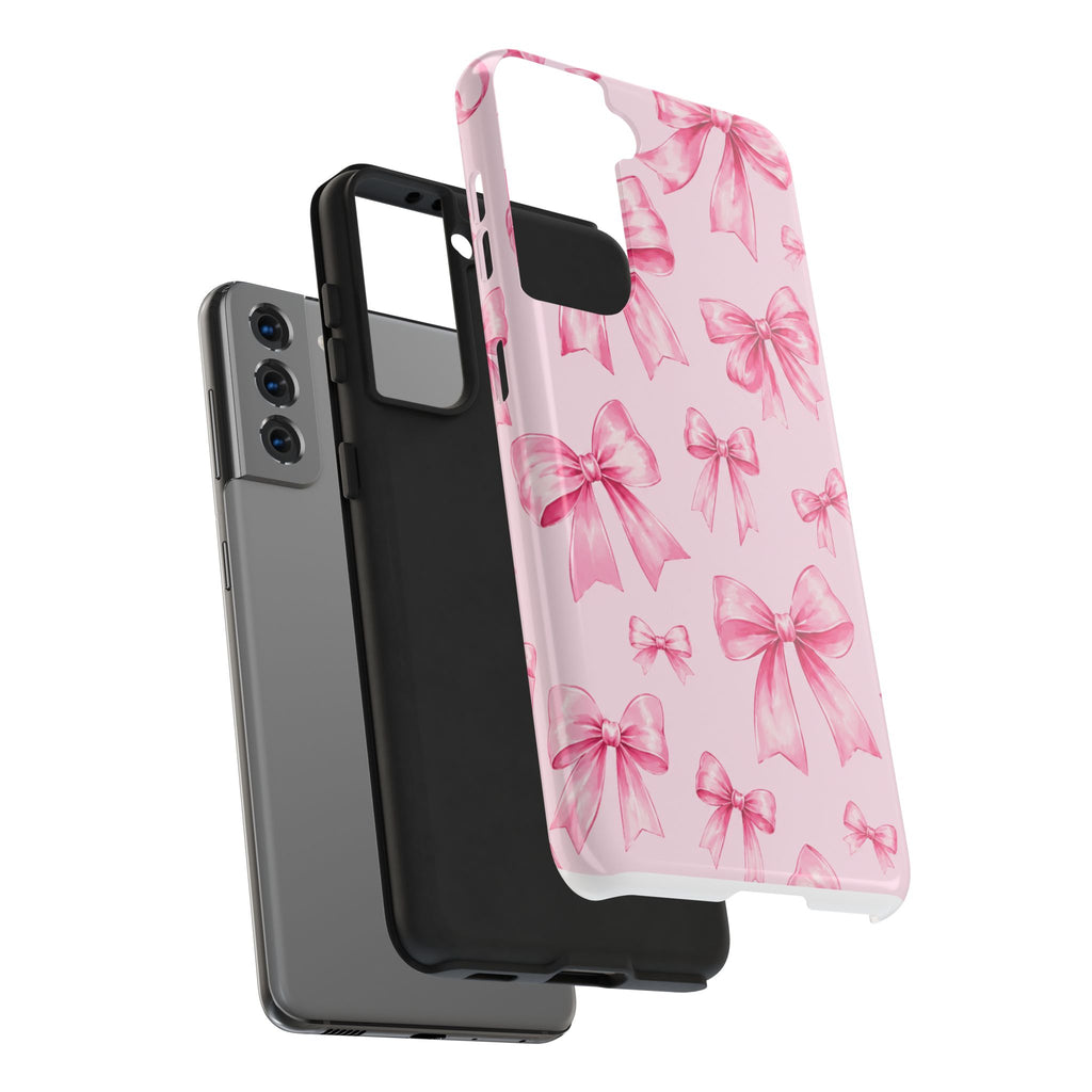 Pink Bow Tough Phone Case