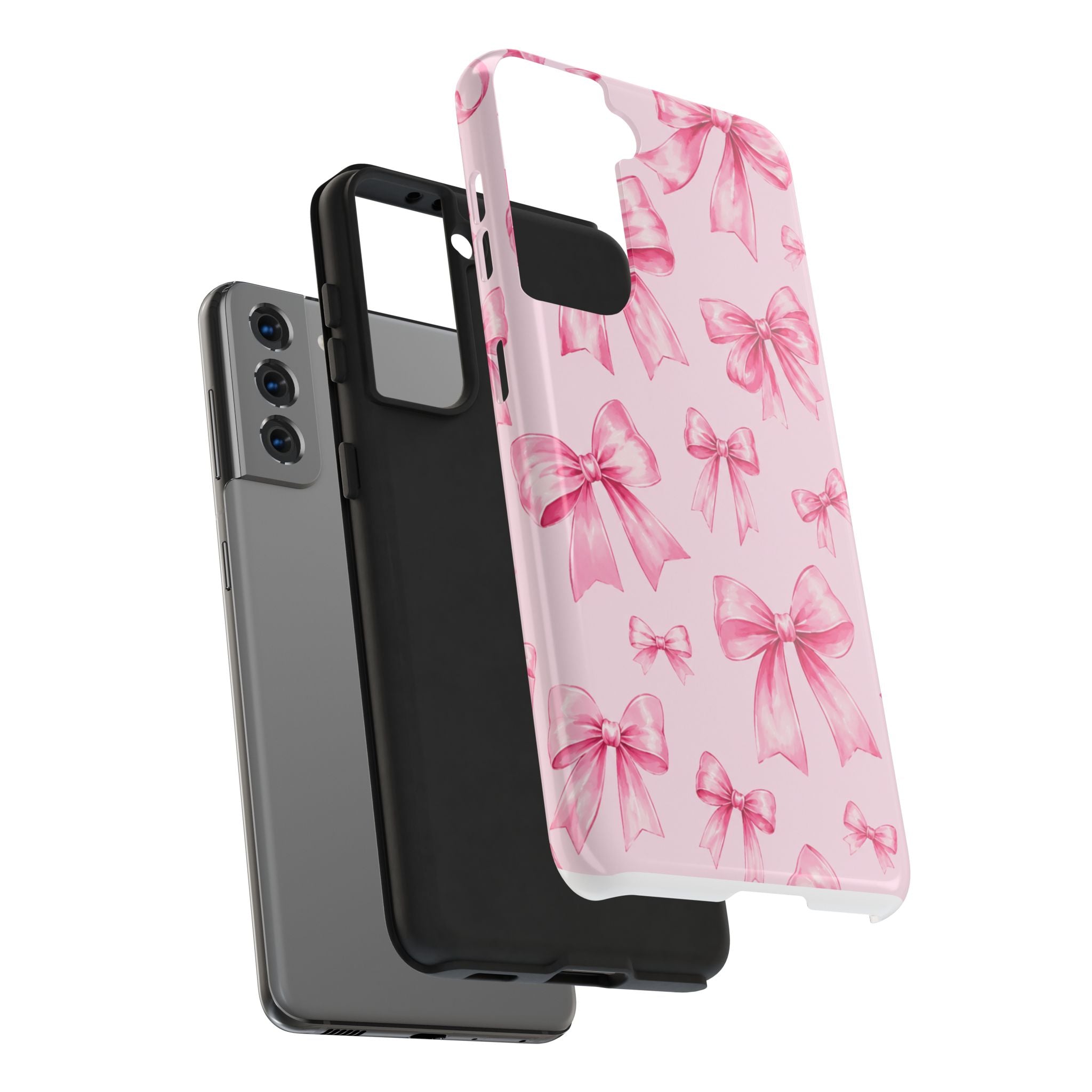 Pink Bow Tough Phone Case