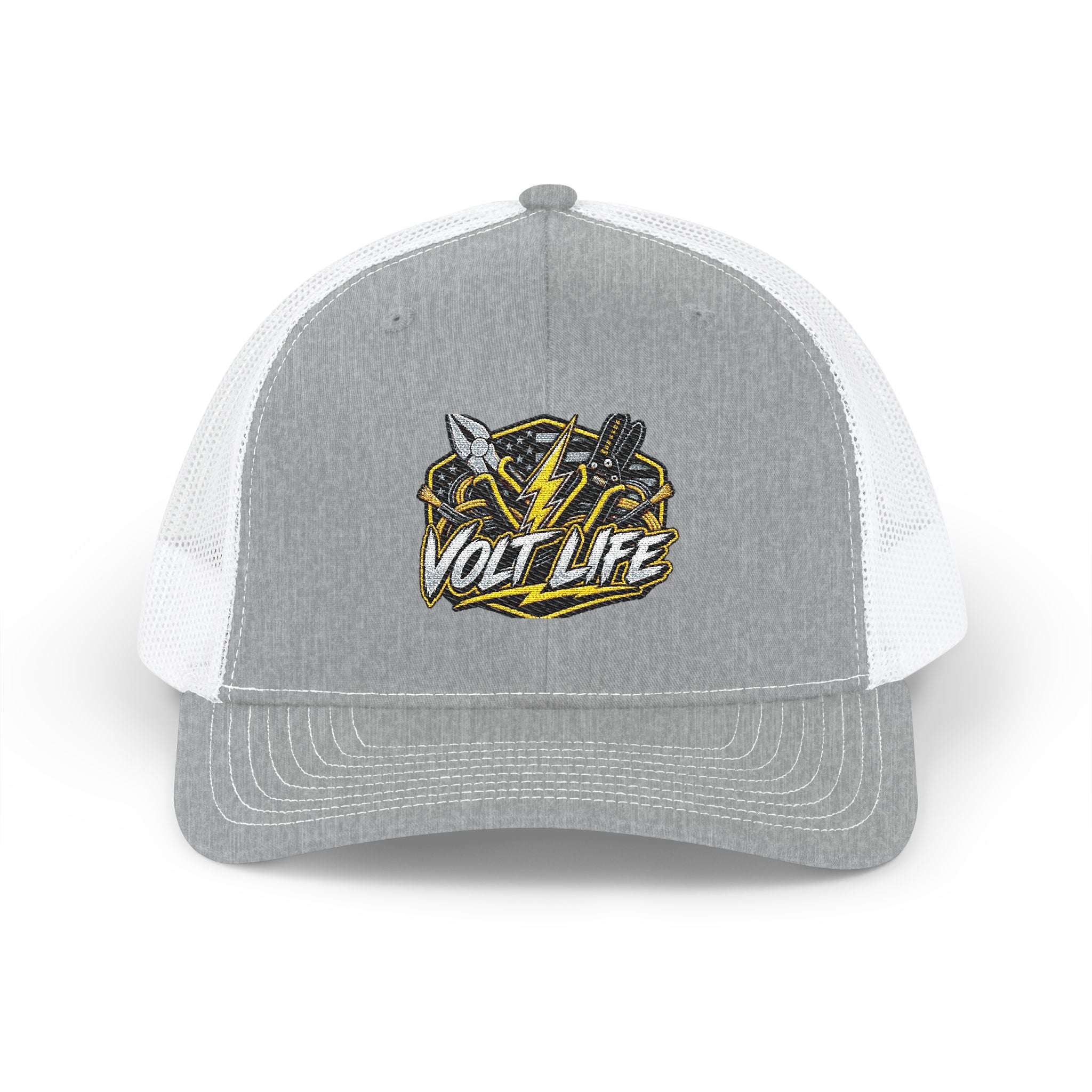 Volt Life Trucker Cap – Electric Bolt Logo Snapback Hat