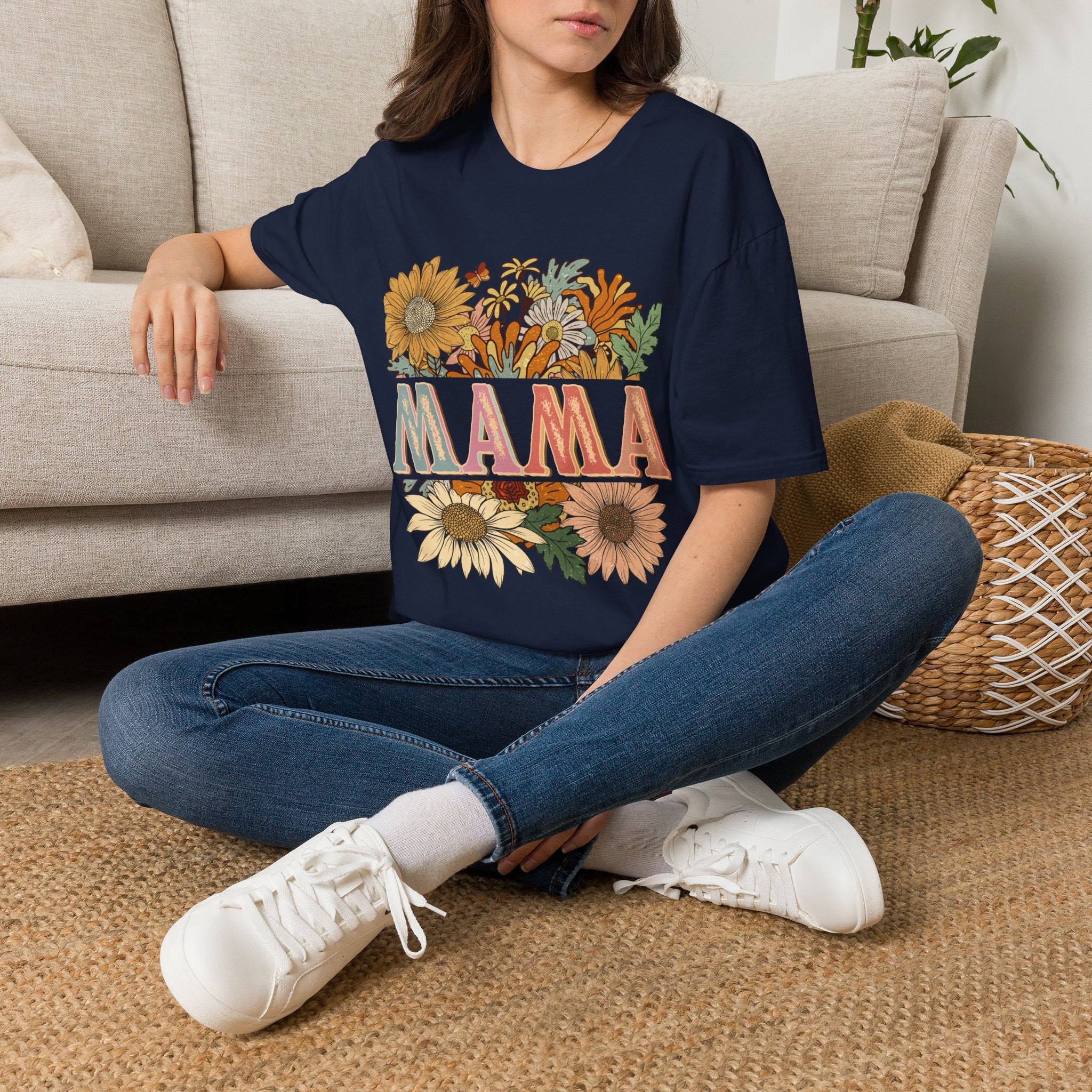 Mama Floral T-Shirt