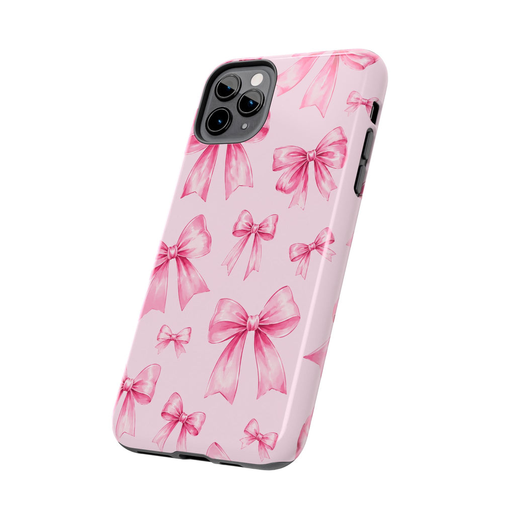 Pink Bow Tough Phone Case