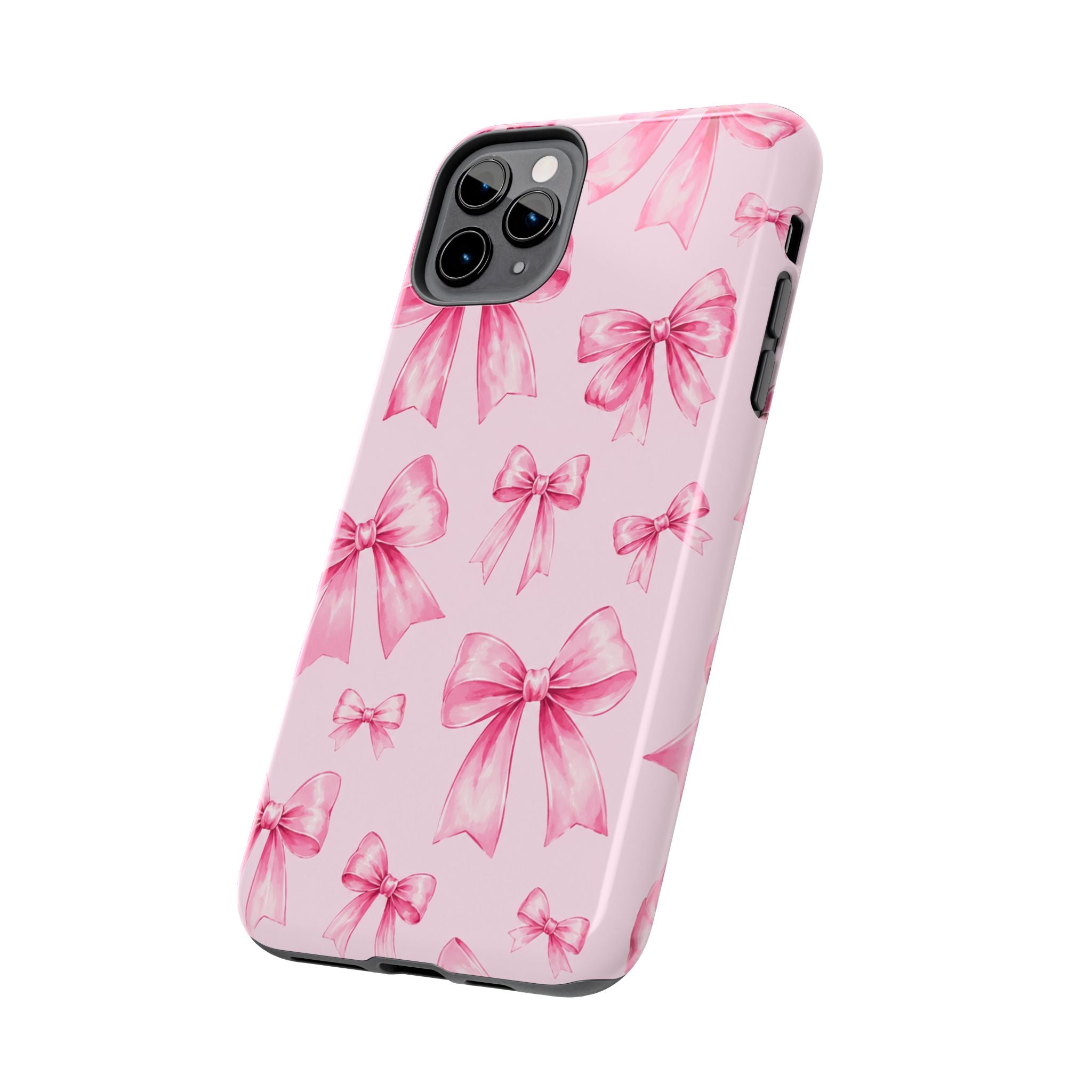 Pink Bow Tough Phone Case