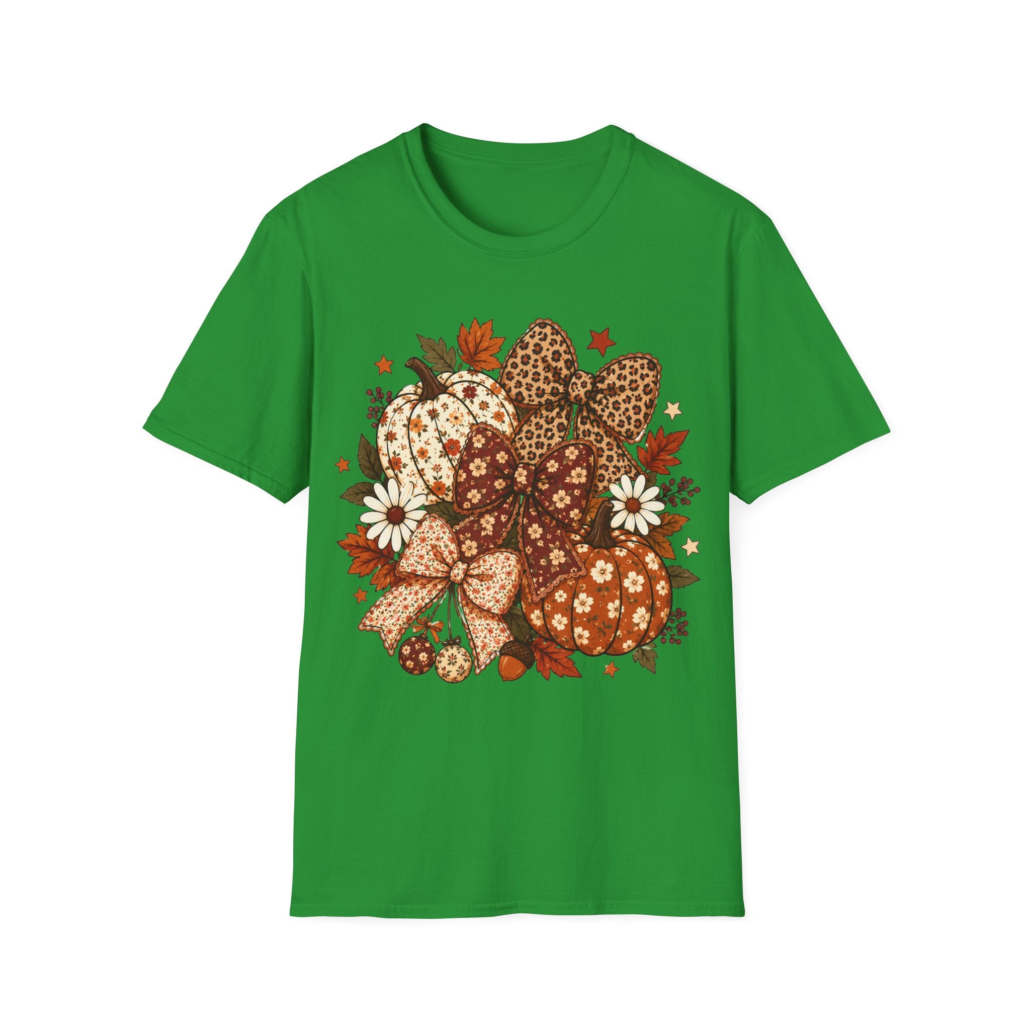 Fall Leopard Pumpkins T-Shirt