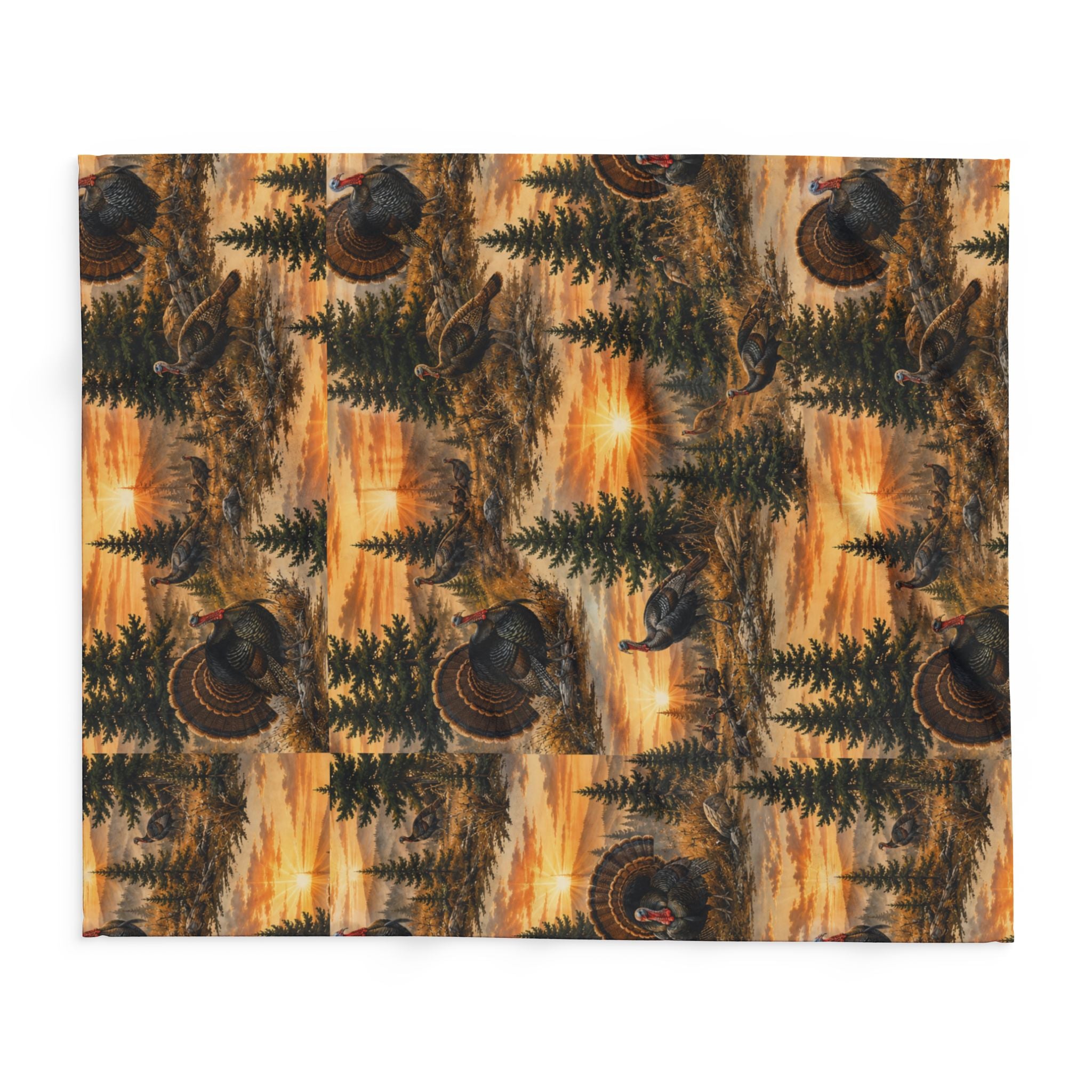 Arctic Fleece Blanket- Turkey Sunset