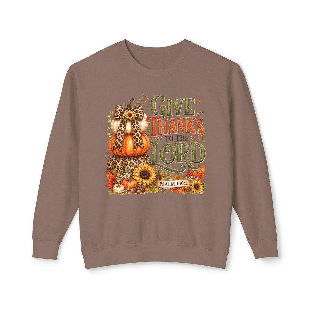 Give Thanks to the Lord Crewneck Sweatshirt