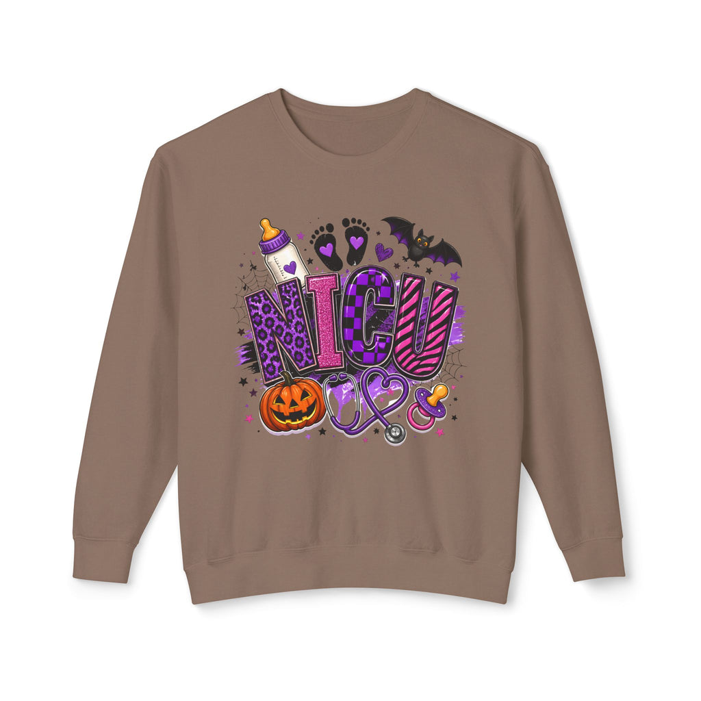 NICU Nurse Halloween Crewneck Sweatshirt