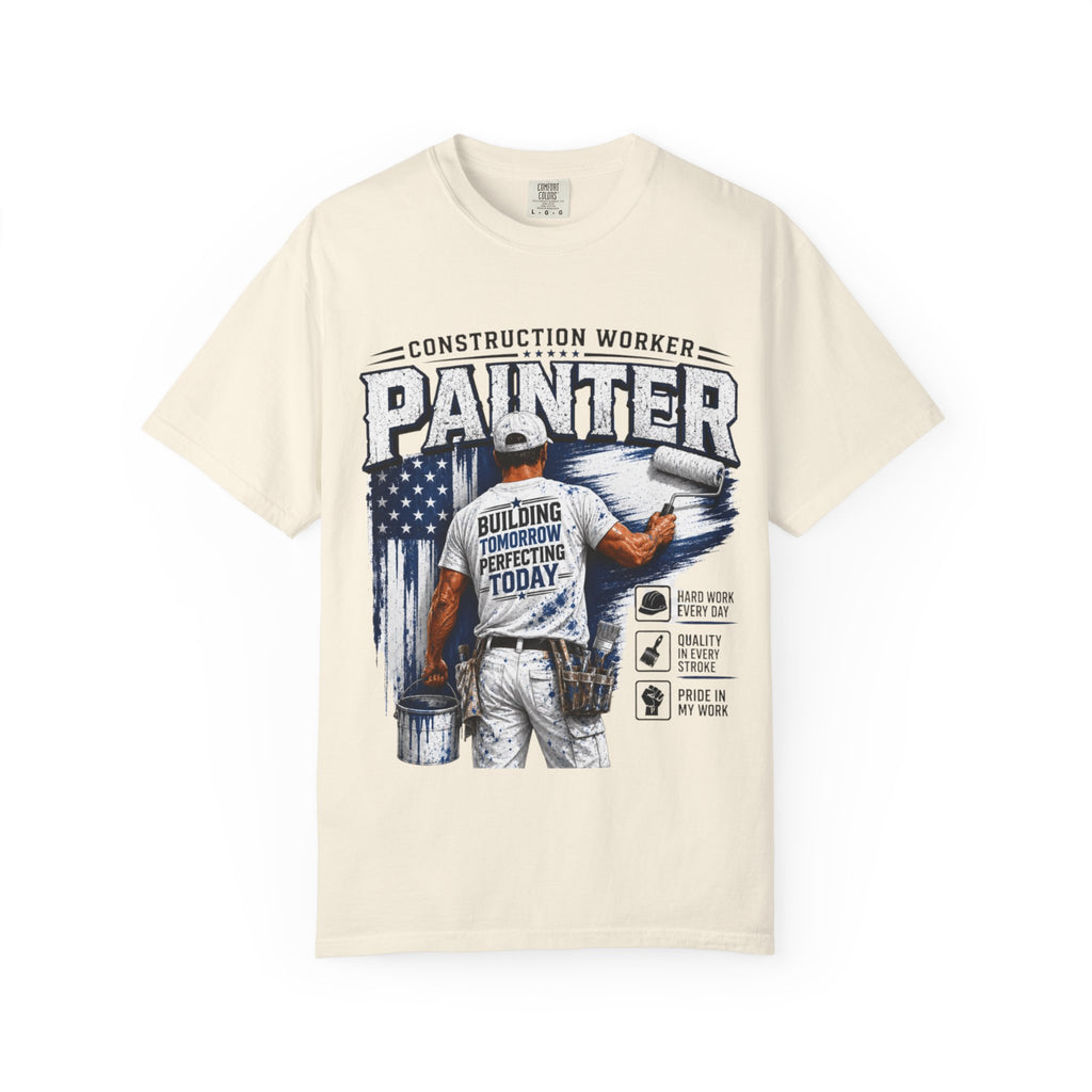 Painter Construction Worker T-Shirt – CUSTOM
