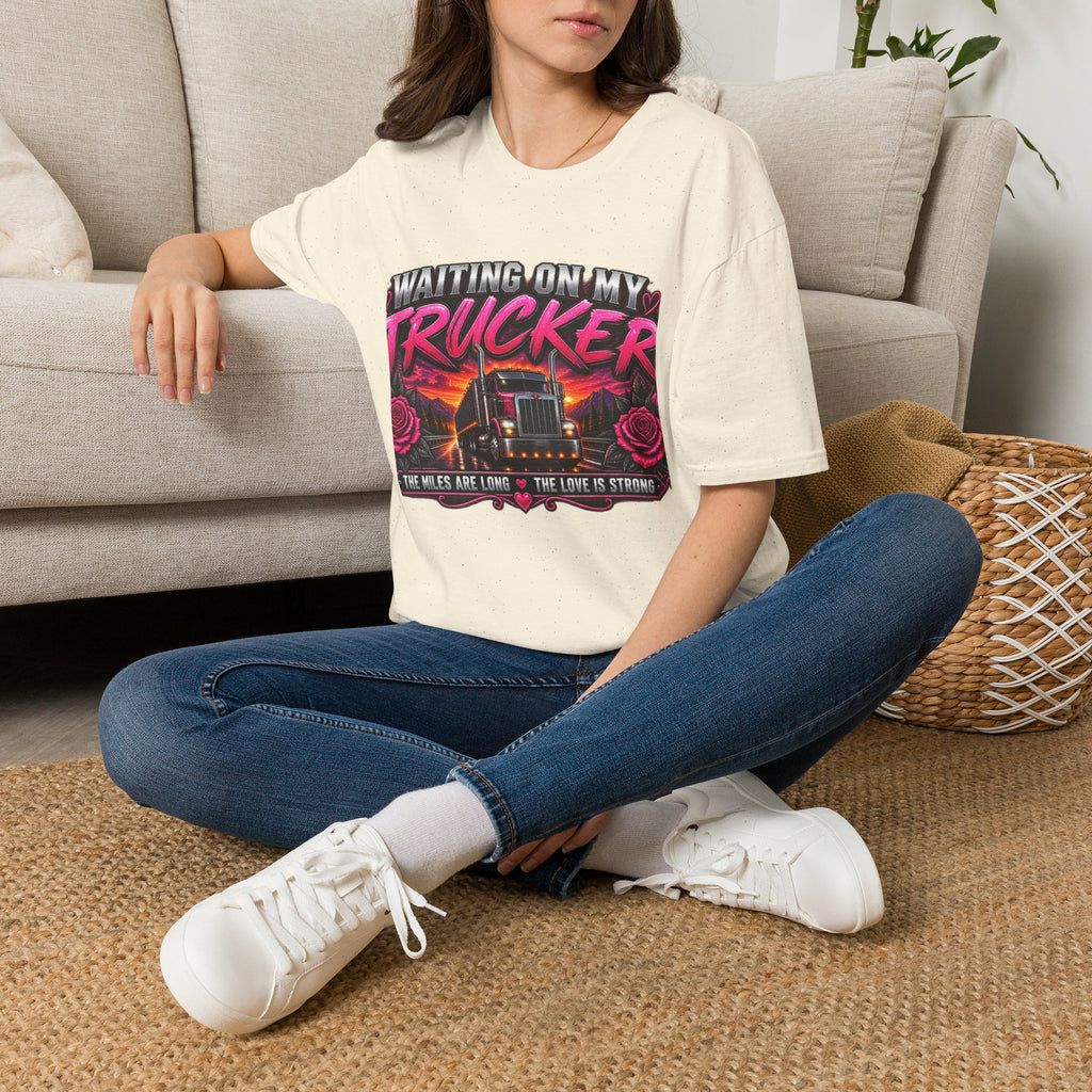 Waiting On My Trucker T-Shirt — Trucker Love Graphic Tee
