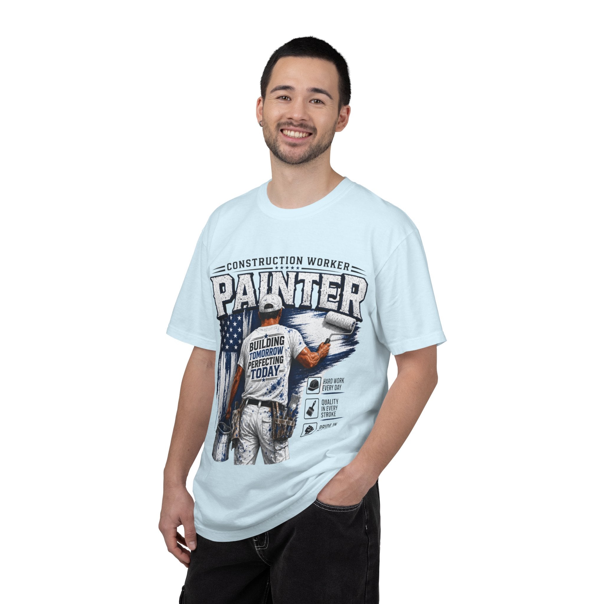 Painter Construction Worker T-Shirt – CUSTOM