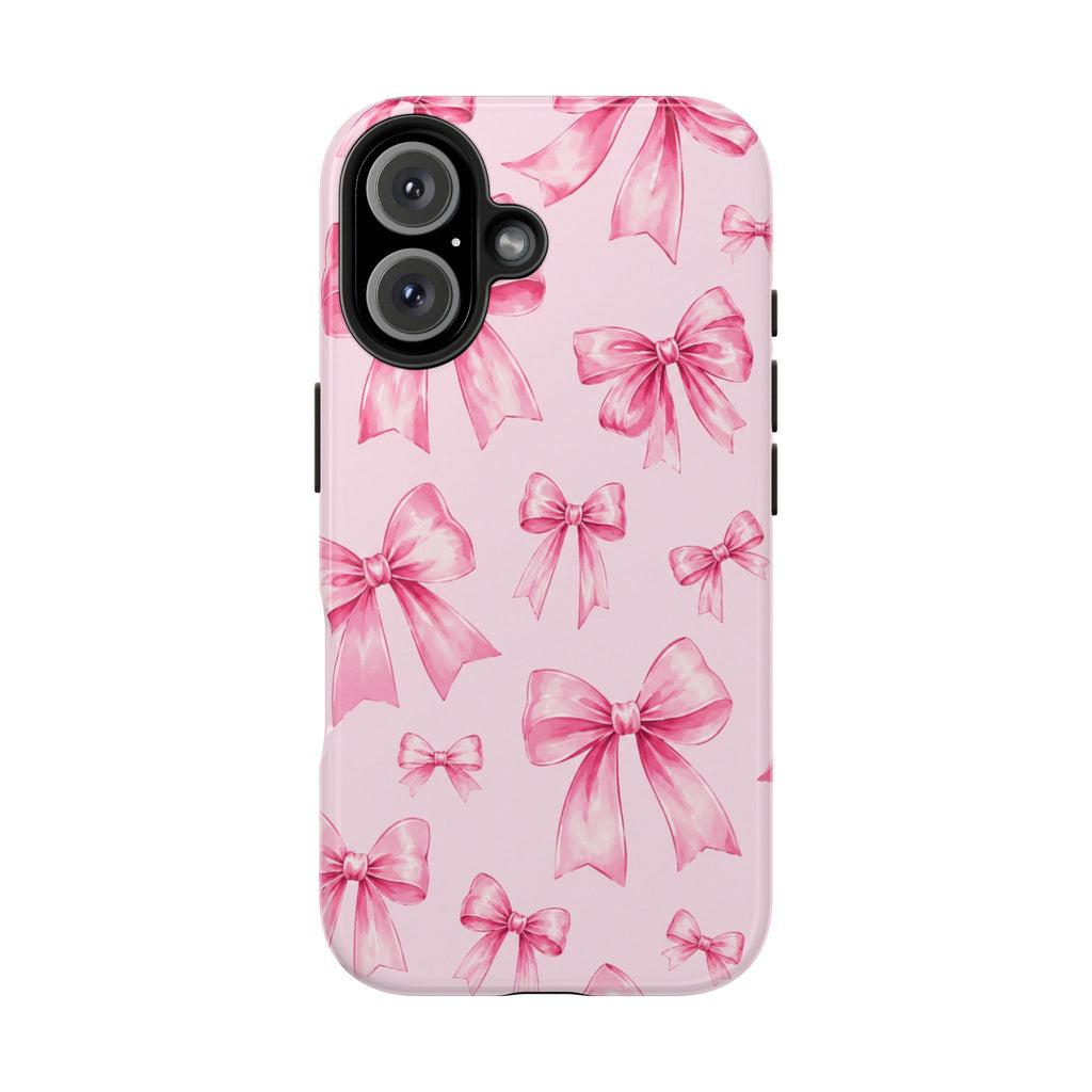 Pink Bow Tough Phone Case