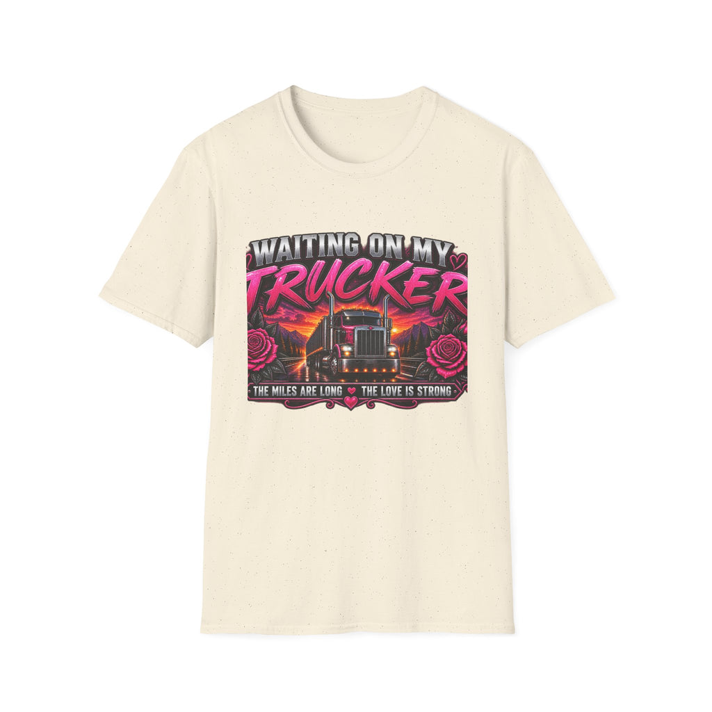 Waiting On My Trucker T-Shirt — Trucker Love Graphic Tee