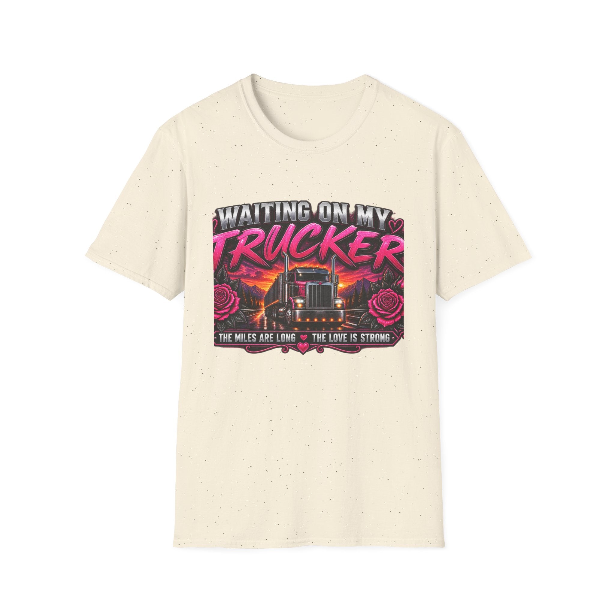 Waiting On My Trucker T-Shirt — Trucker Love Graphic Tee