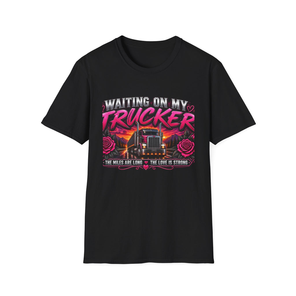 Waiting On My Trucker T-Shirt — Trucker Love Graphic Tee