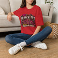 Carpenter's Wife T-Shirt — Floral Leopard Heart Design