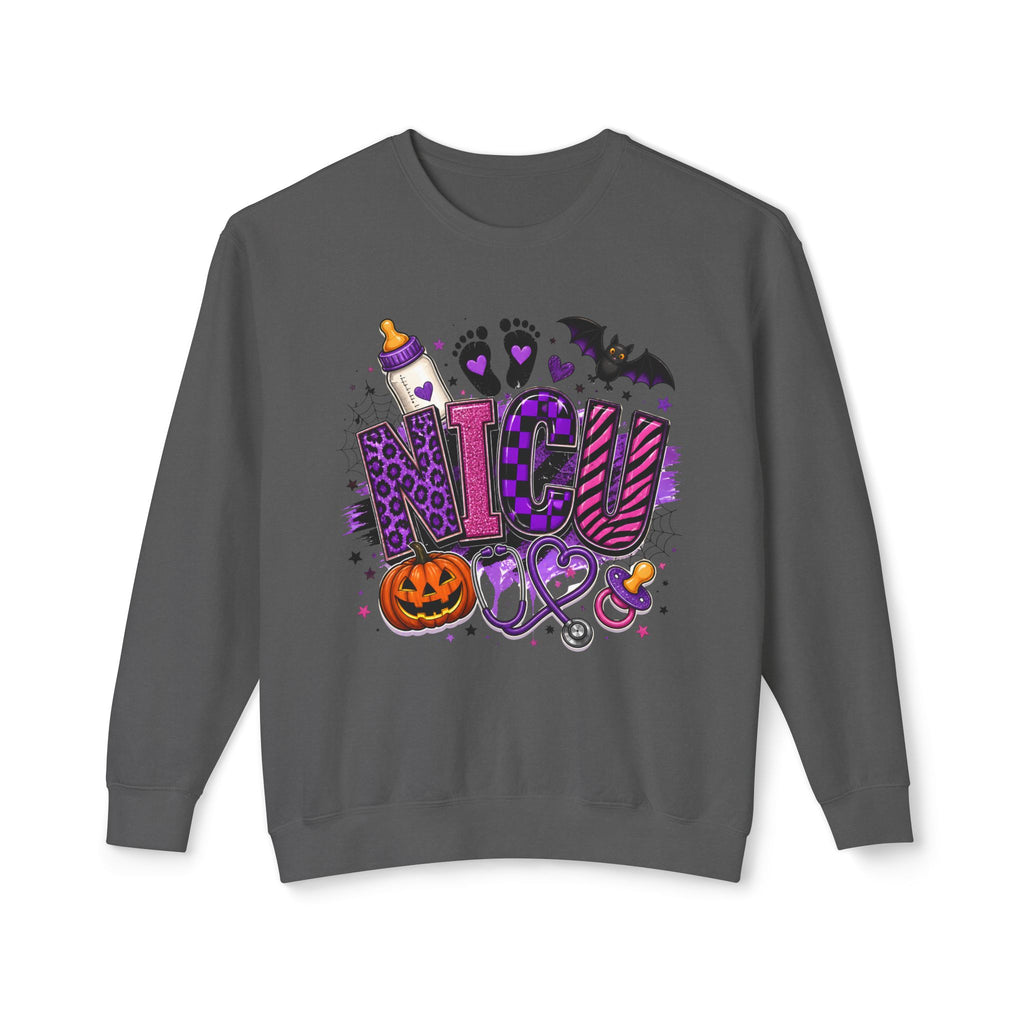 NICU Nurse Halloween Crewneck Sweatshirt