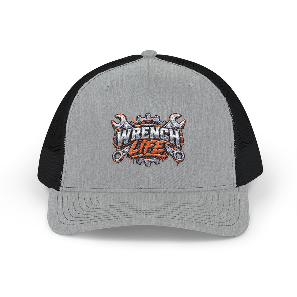 Wrench Life Trucker Cap — Mechanics Snapback Hat