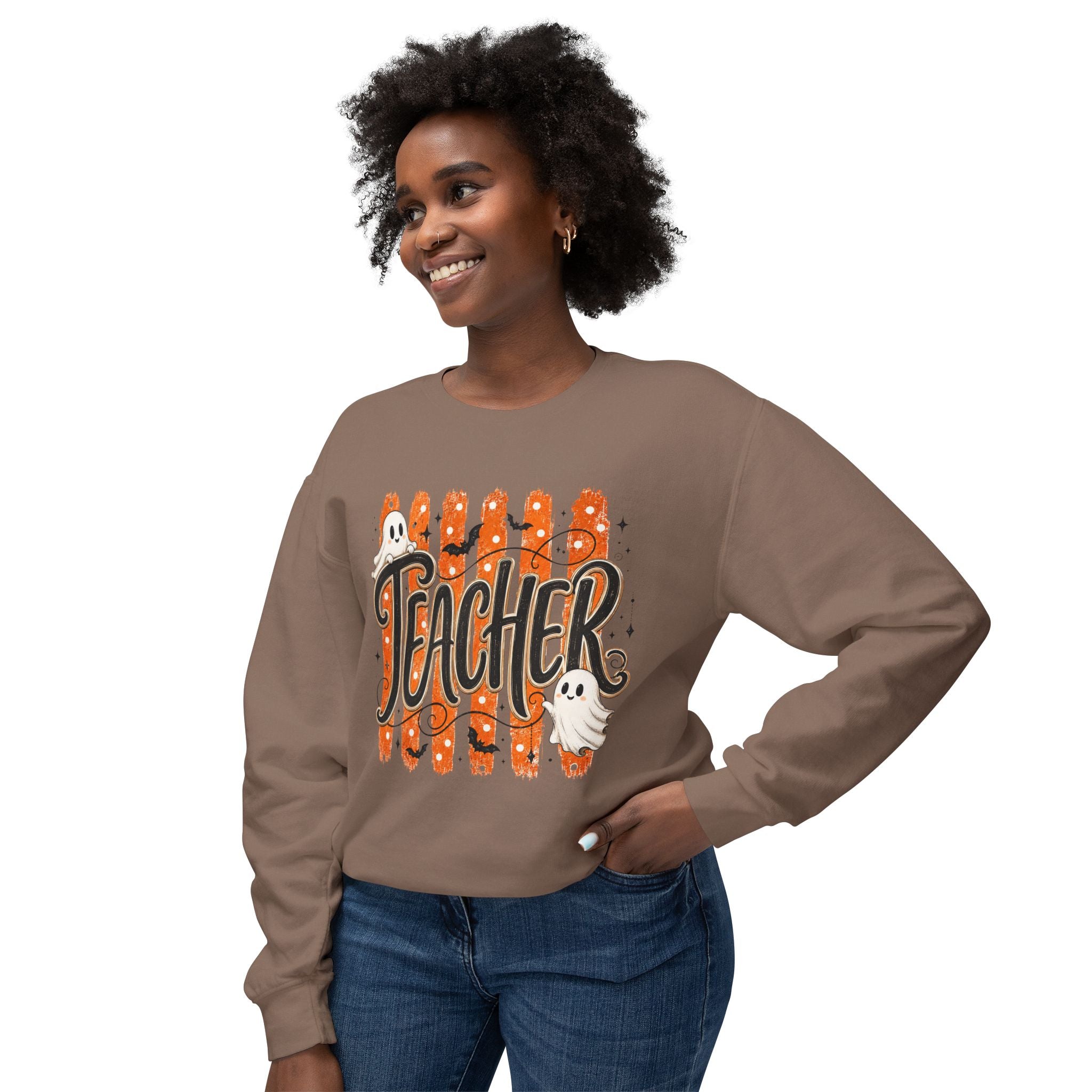 Teacher Ghost Halloween Sweatshirt
