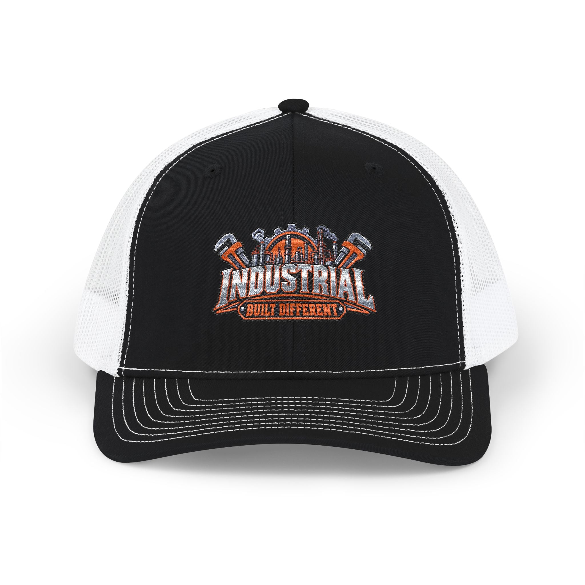 Industrial Trades Logo Snapback Trucker Cap