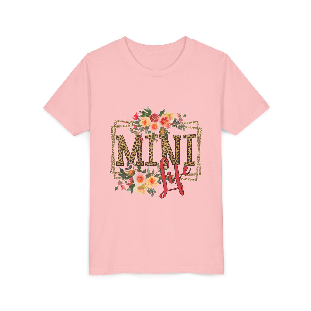 Mini Me Floral Leopard Youth Tee