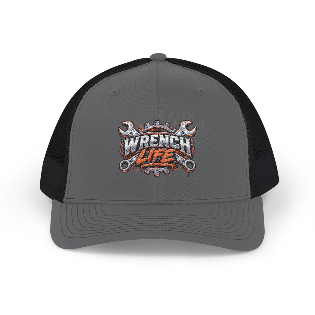 Wrench Life Trucker Cap — Mechanics Snapback Hat