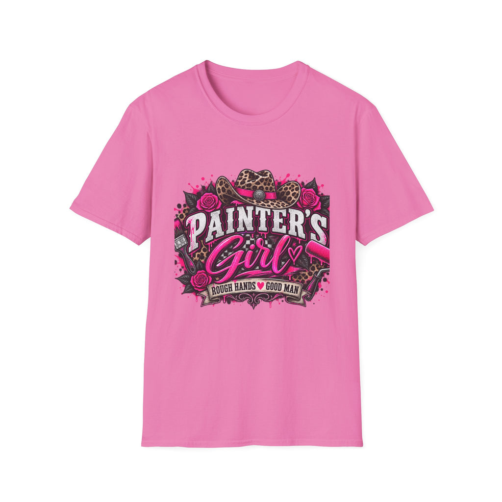 Painter's Girl T-Shirt — Feminine Cowgirl Paint Crew Tee
