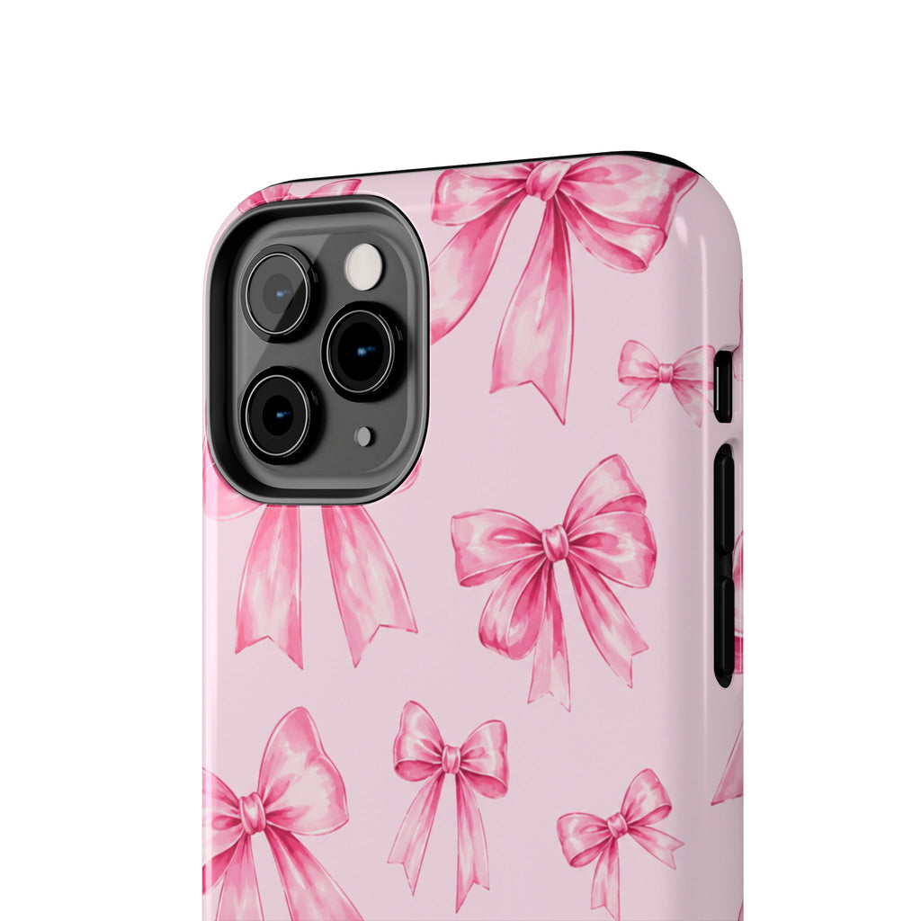 Pink Bow Tough Phone Case