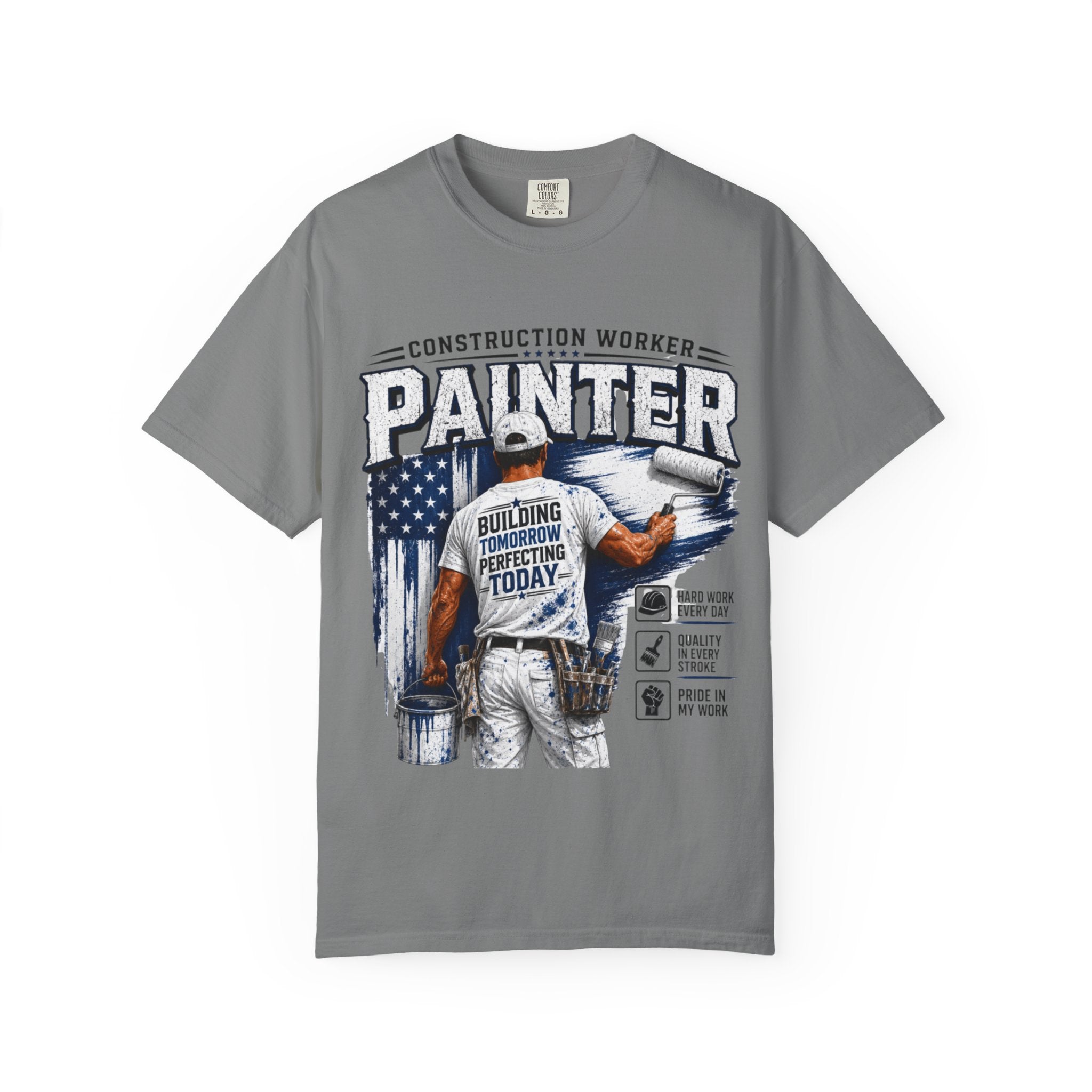 Painter Construction Worker T-Shirt – CUSTOM