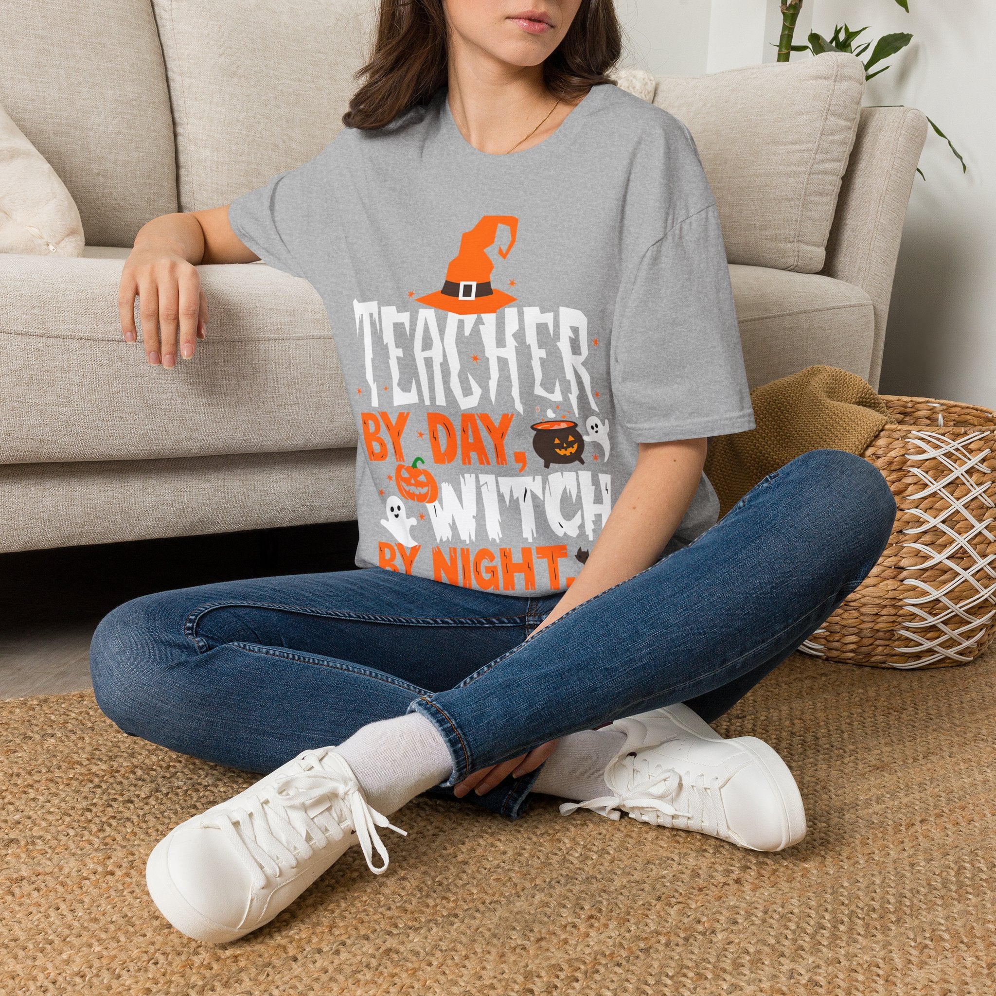 Teacher By Day Witch By Night T-Shirt