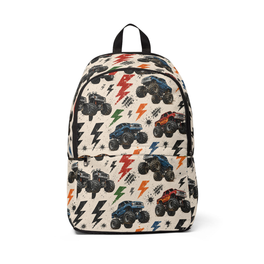 Monster Truck Lightning Backpack