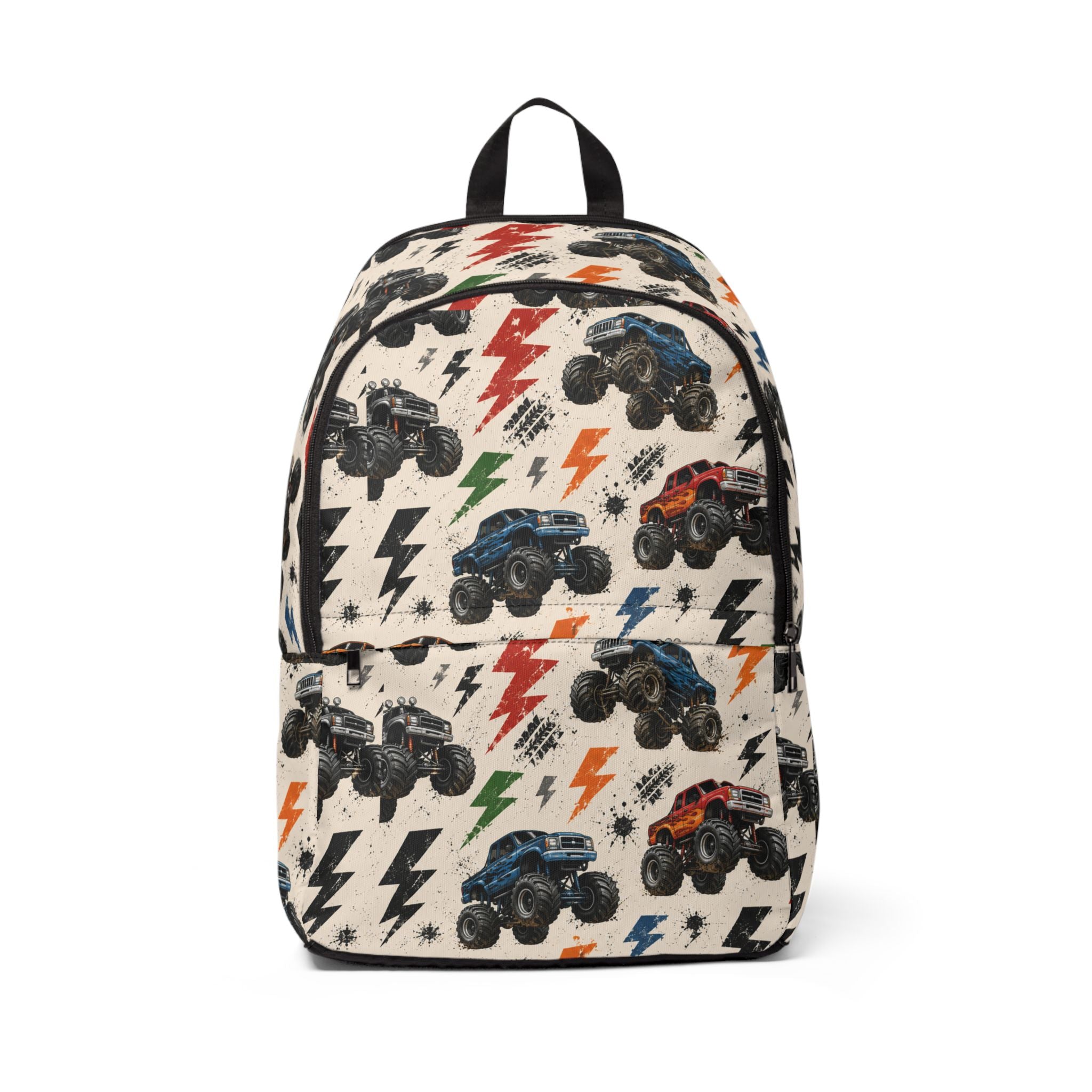 Monster Truck Lightning Backpack