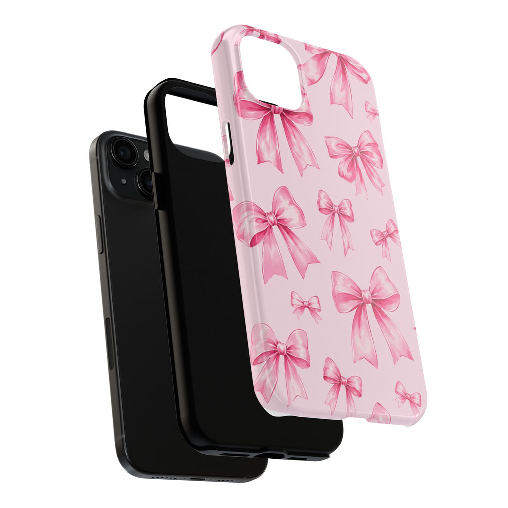 Pink Bow Tough Phone Case
