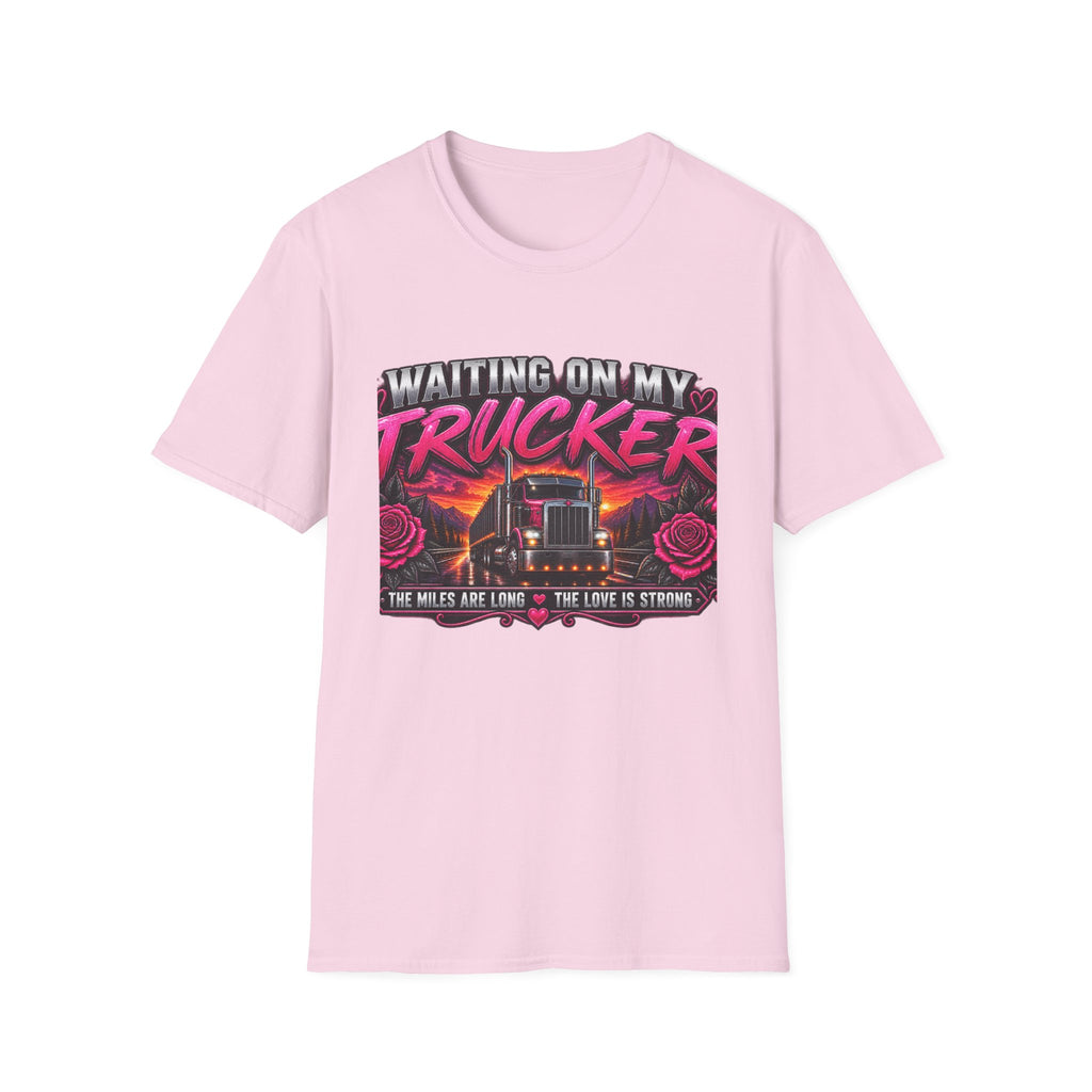Waiting On My Trucker T-Shirt — Trucker Love Graphic Tee