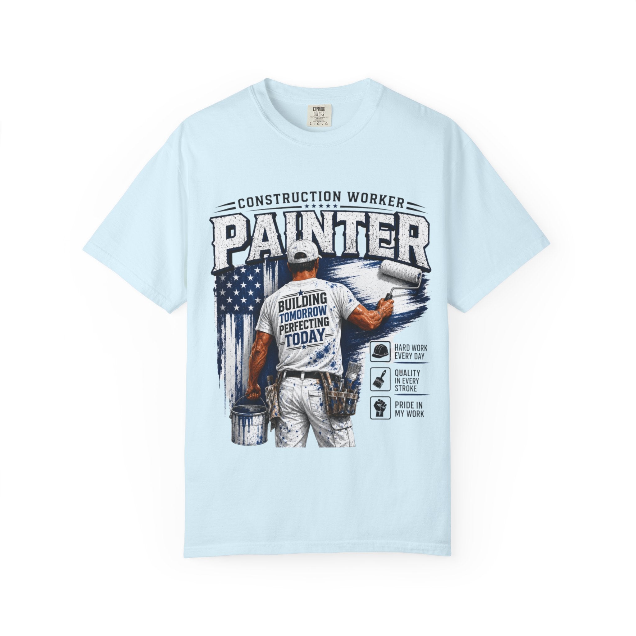 Painter Construction Worker T-Shirt – CUSTOM