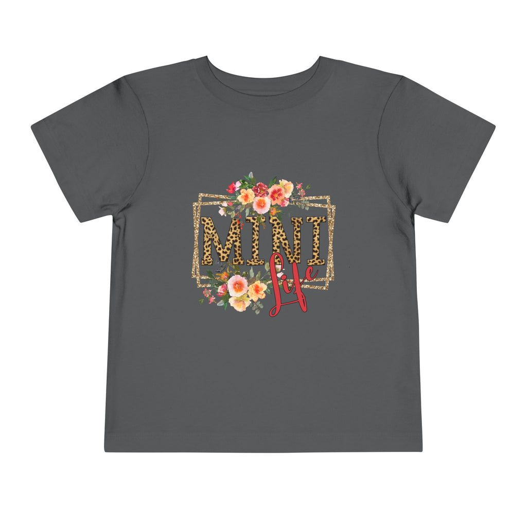 Mini Life Floral Leopard Toddler Tee