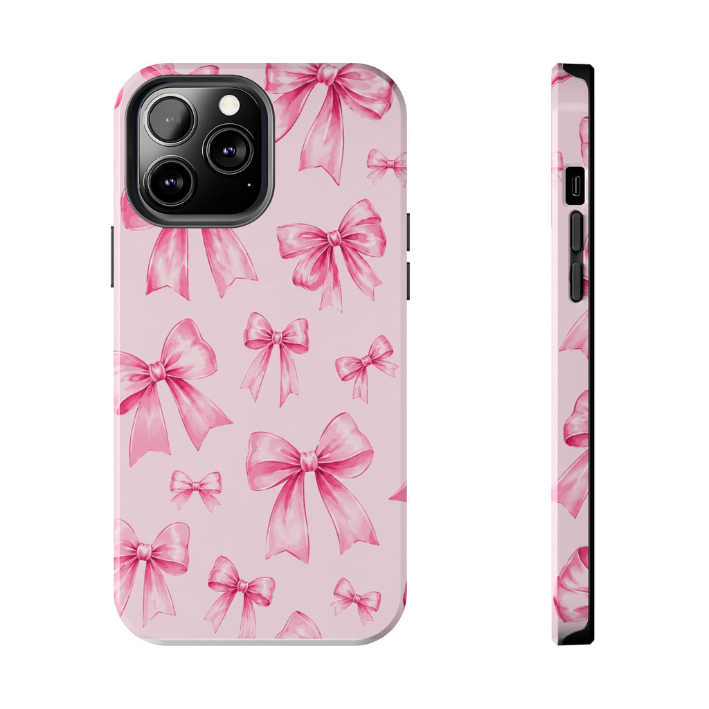 Pink Bow Tough Phone Case
