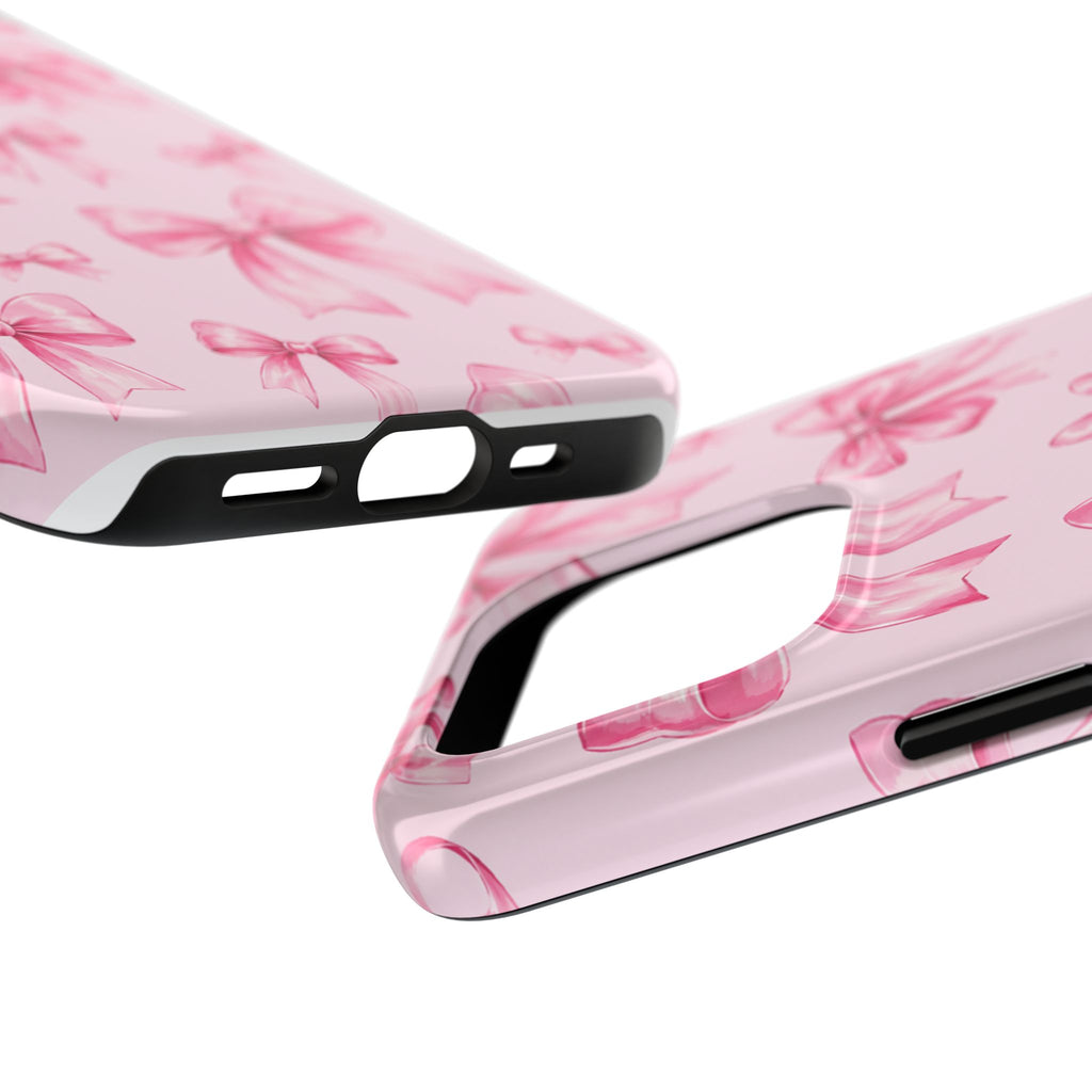 Pink Bow Tough Phone Case