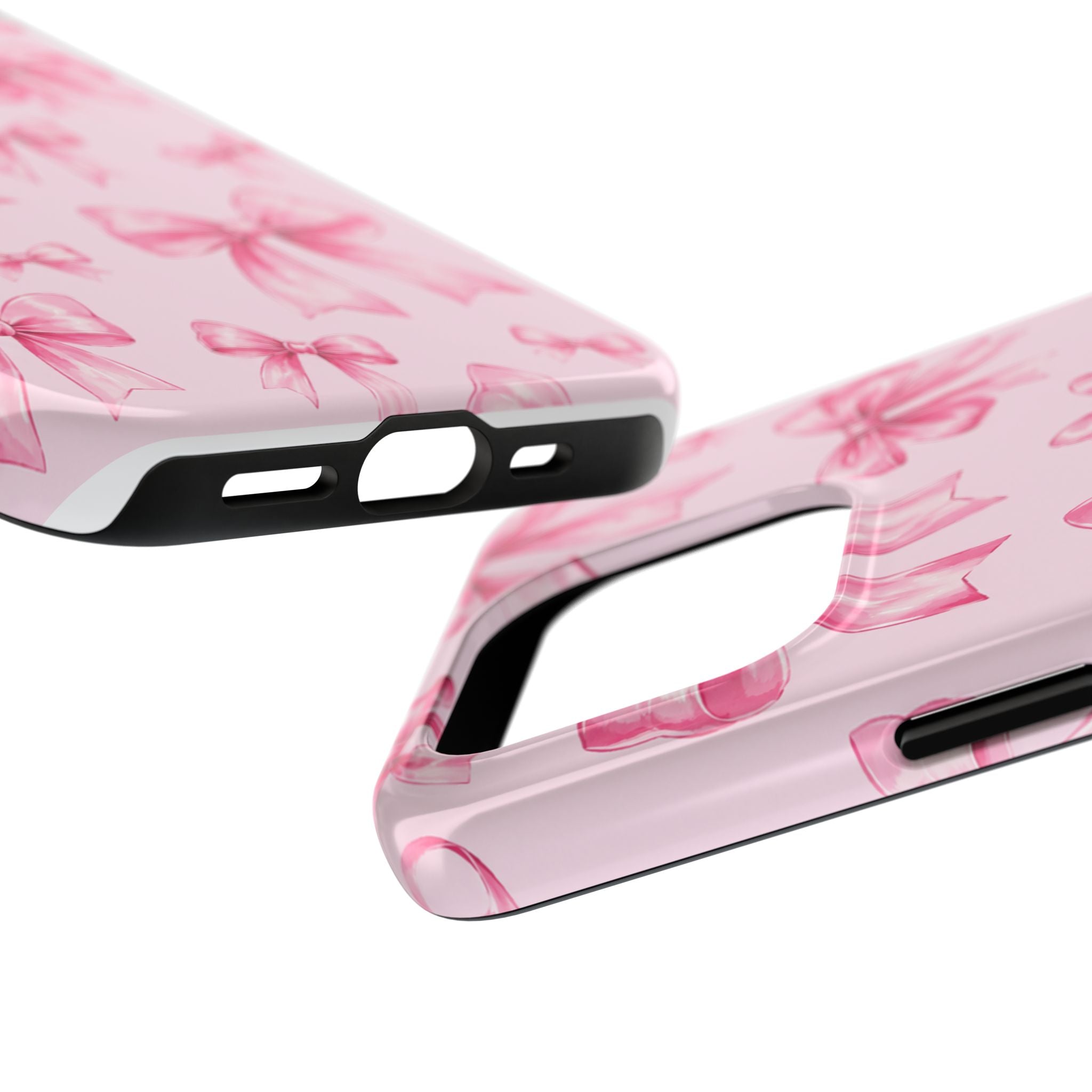 Pink Bow Tough Phone Case