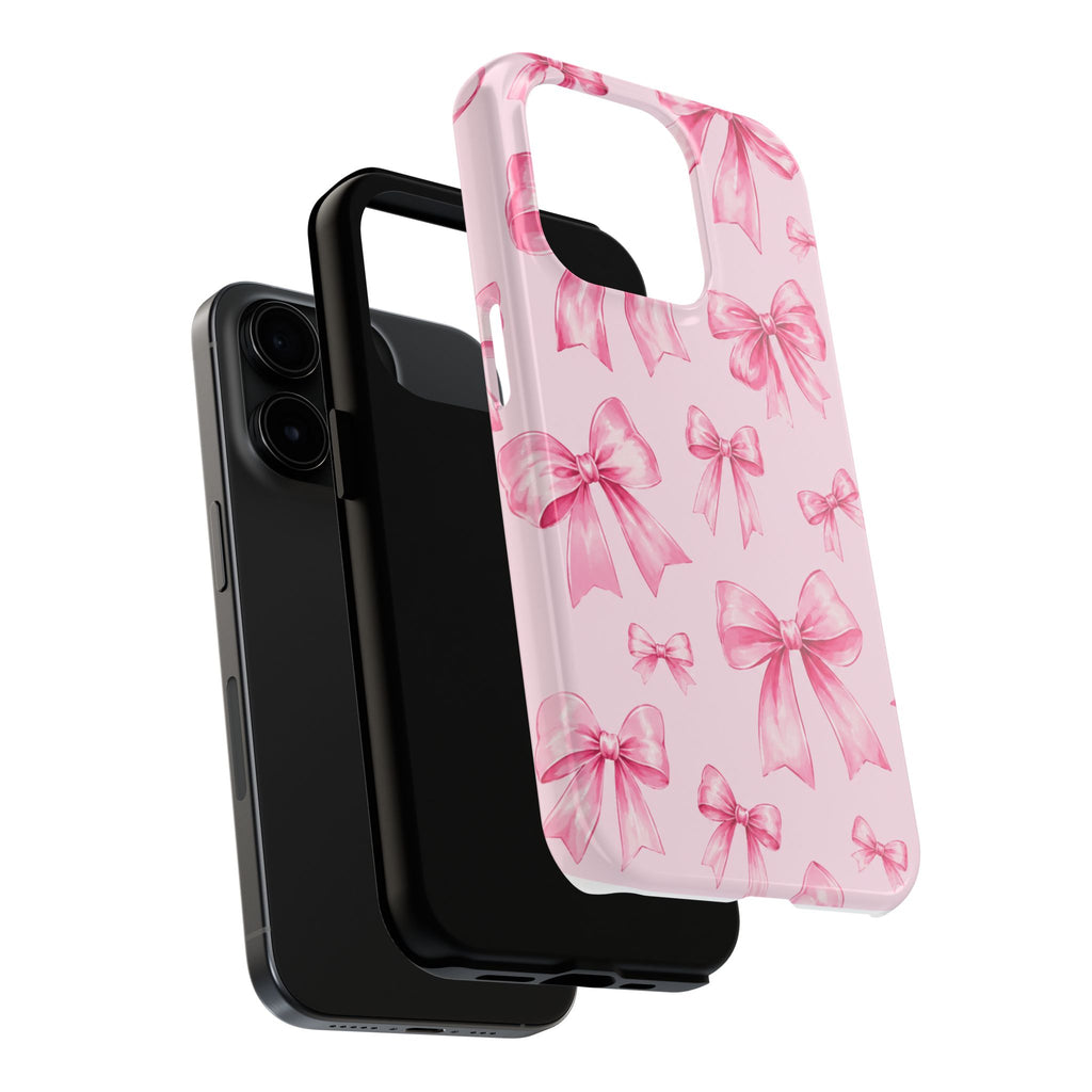 Pink Bow Tough Phone Case