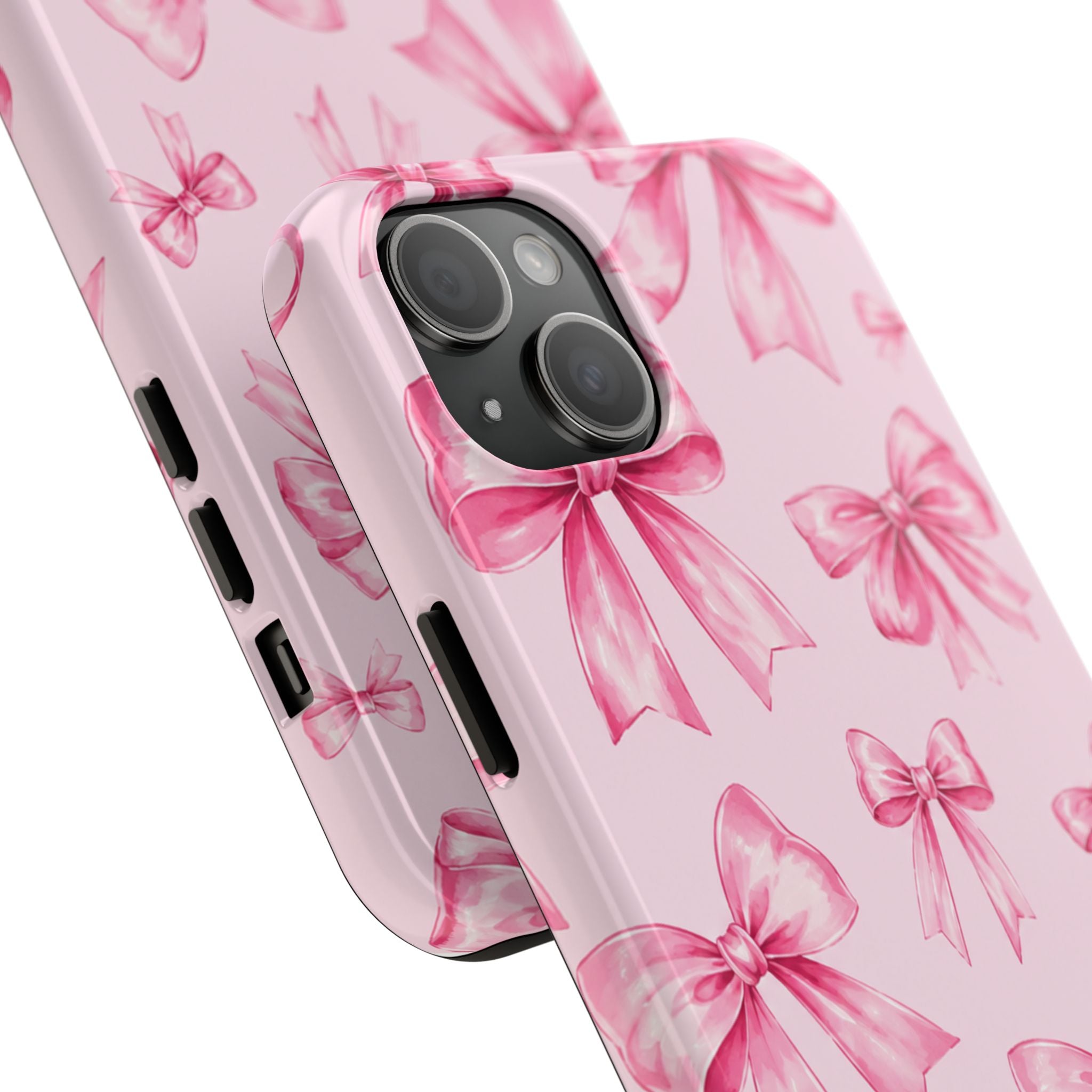 Pink Bow Tough Phone Case